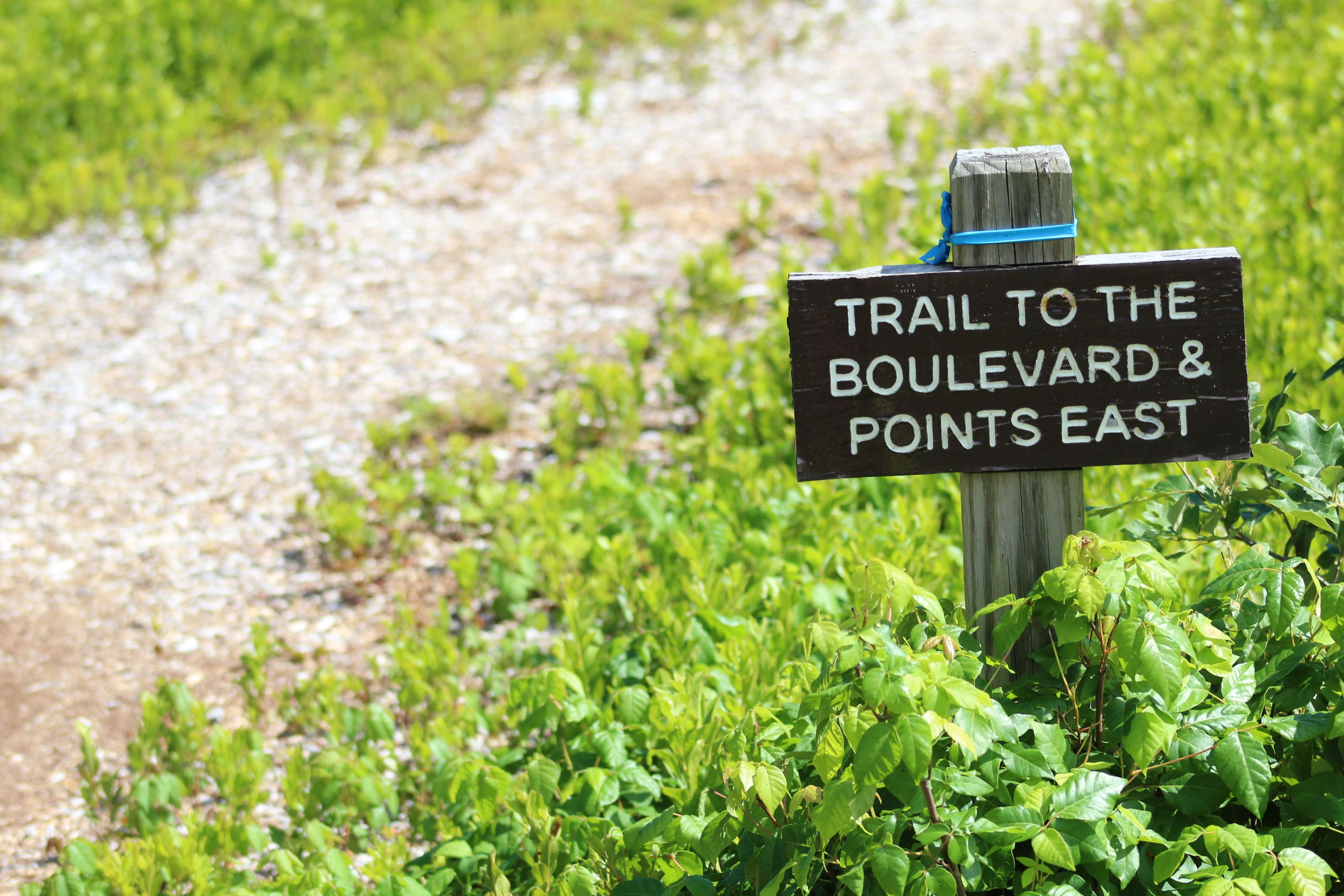 trail sign