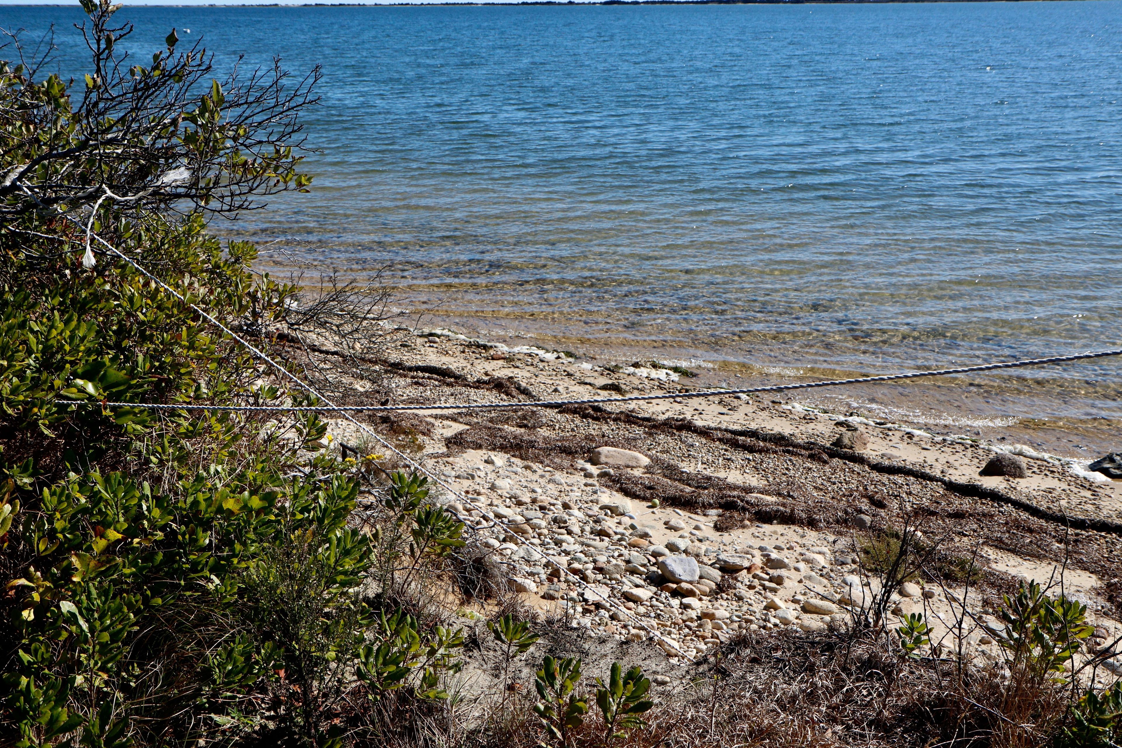 view of shore below