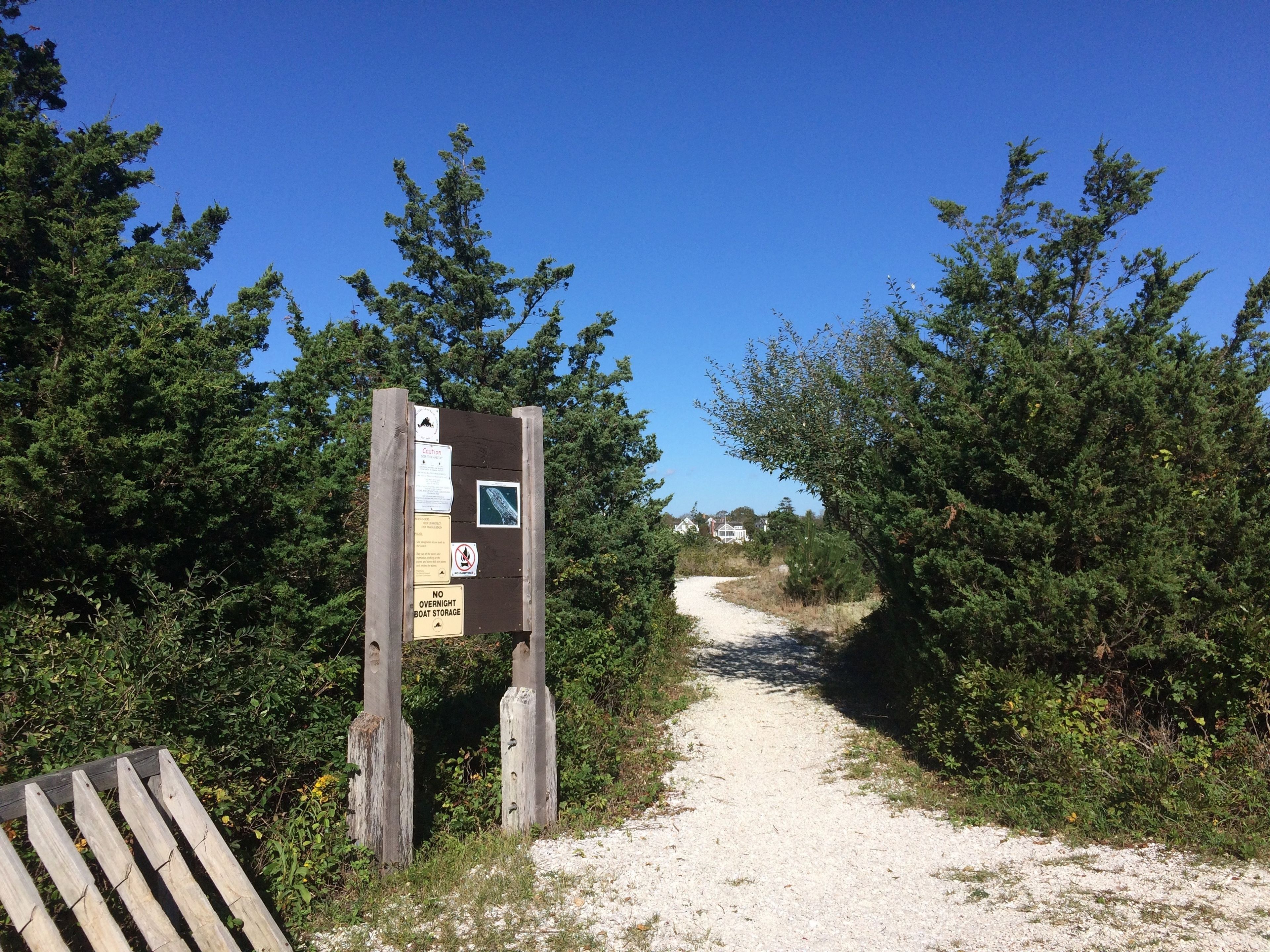 kiosk at trailhead