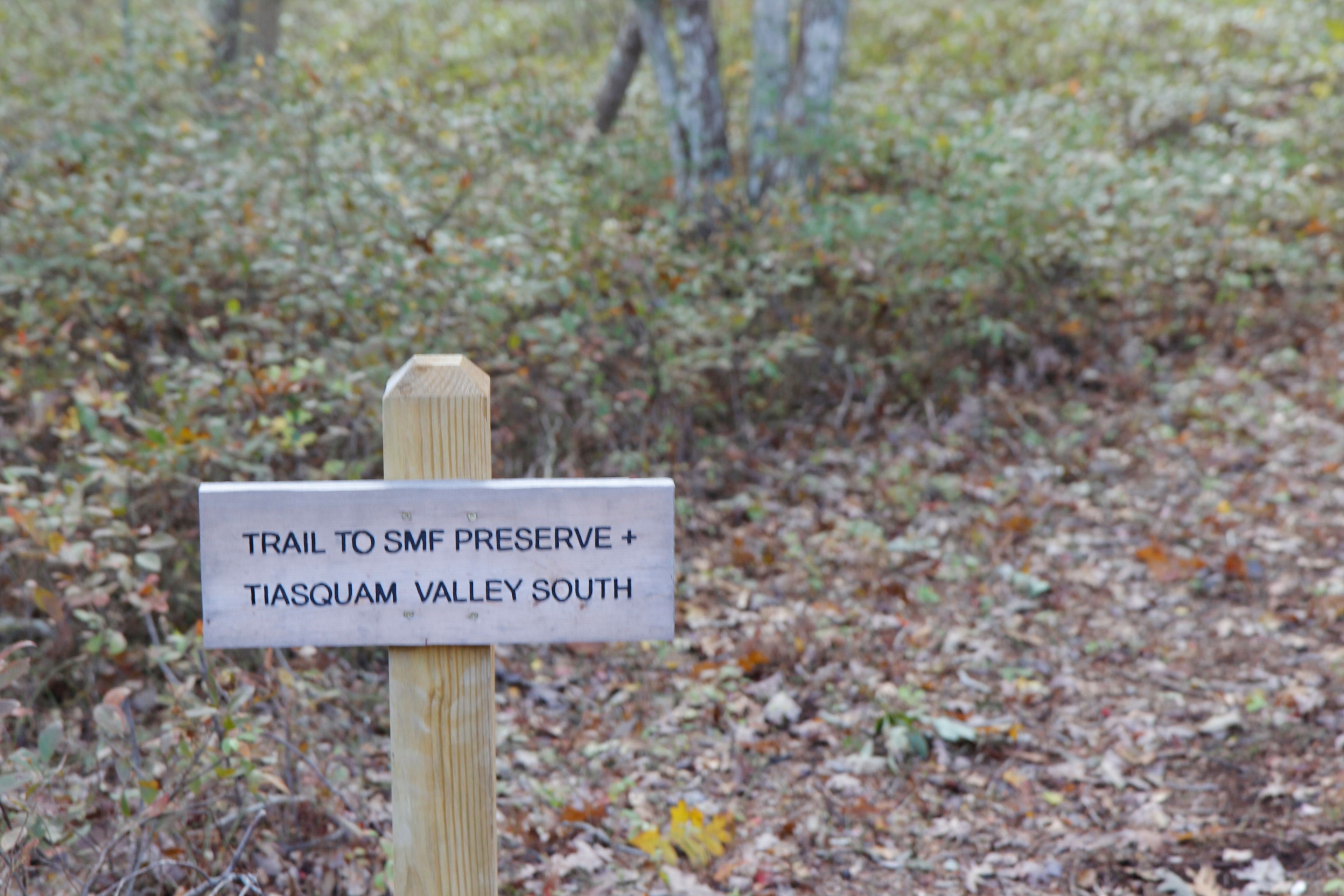 sign at southern end