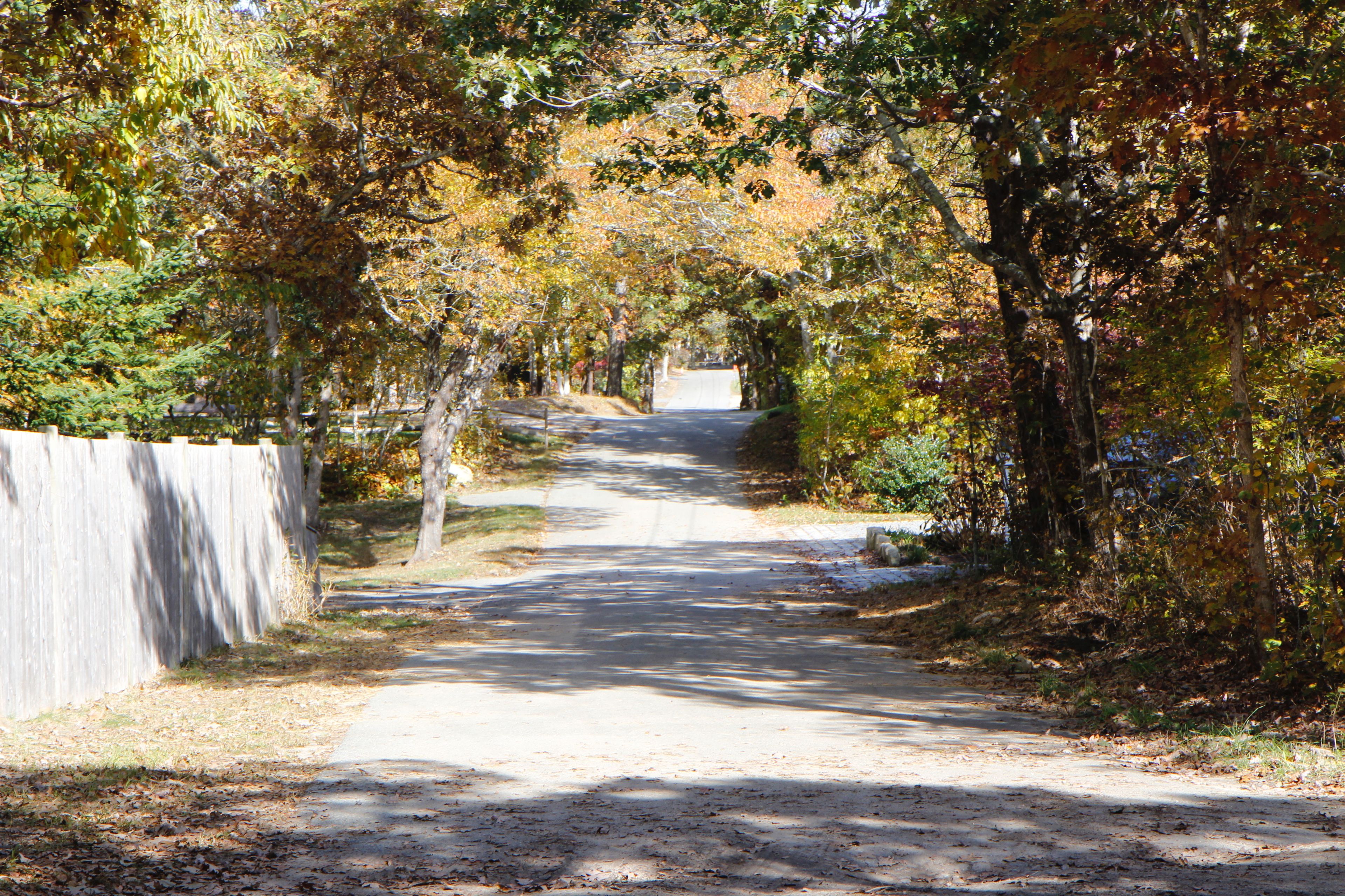 paved road