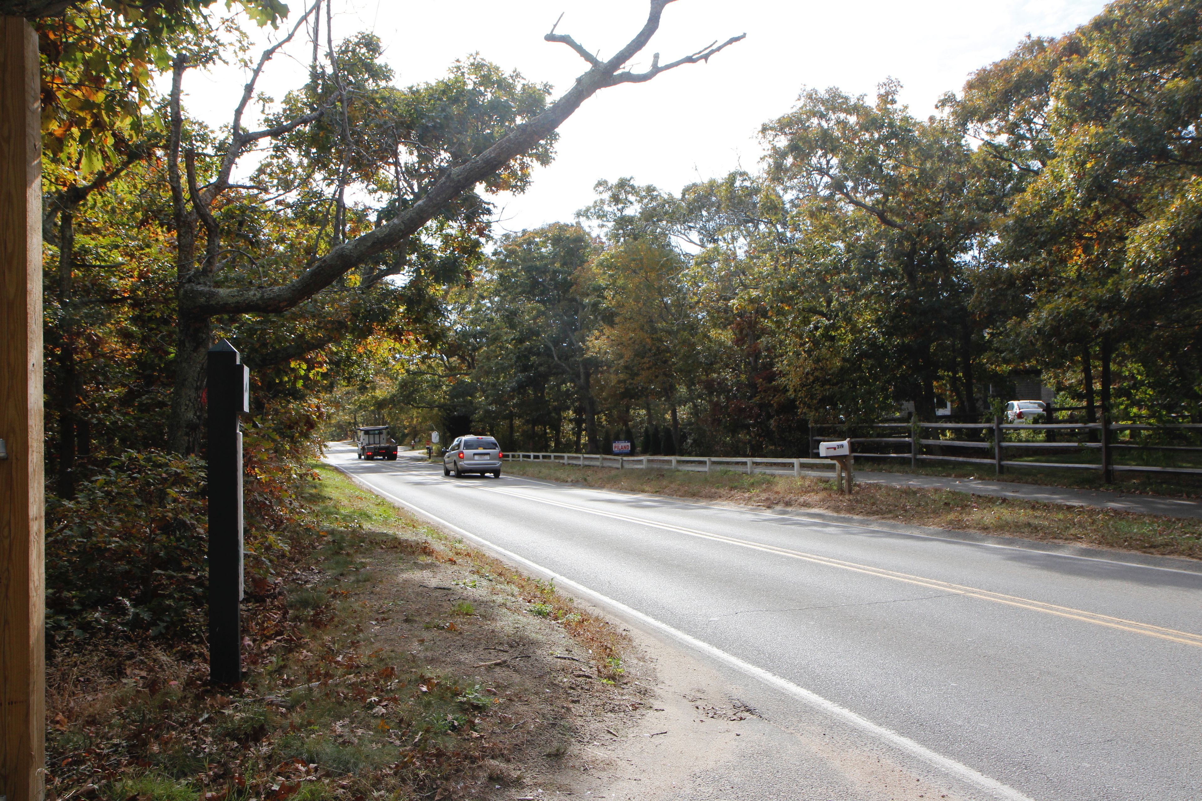 paved road