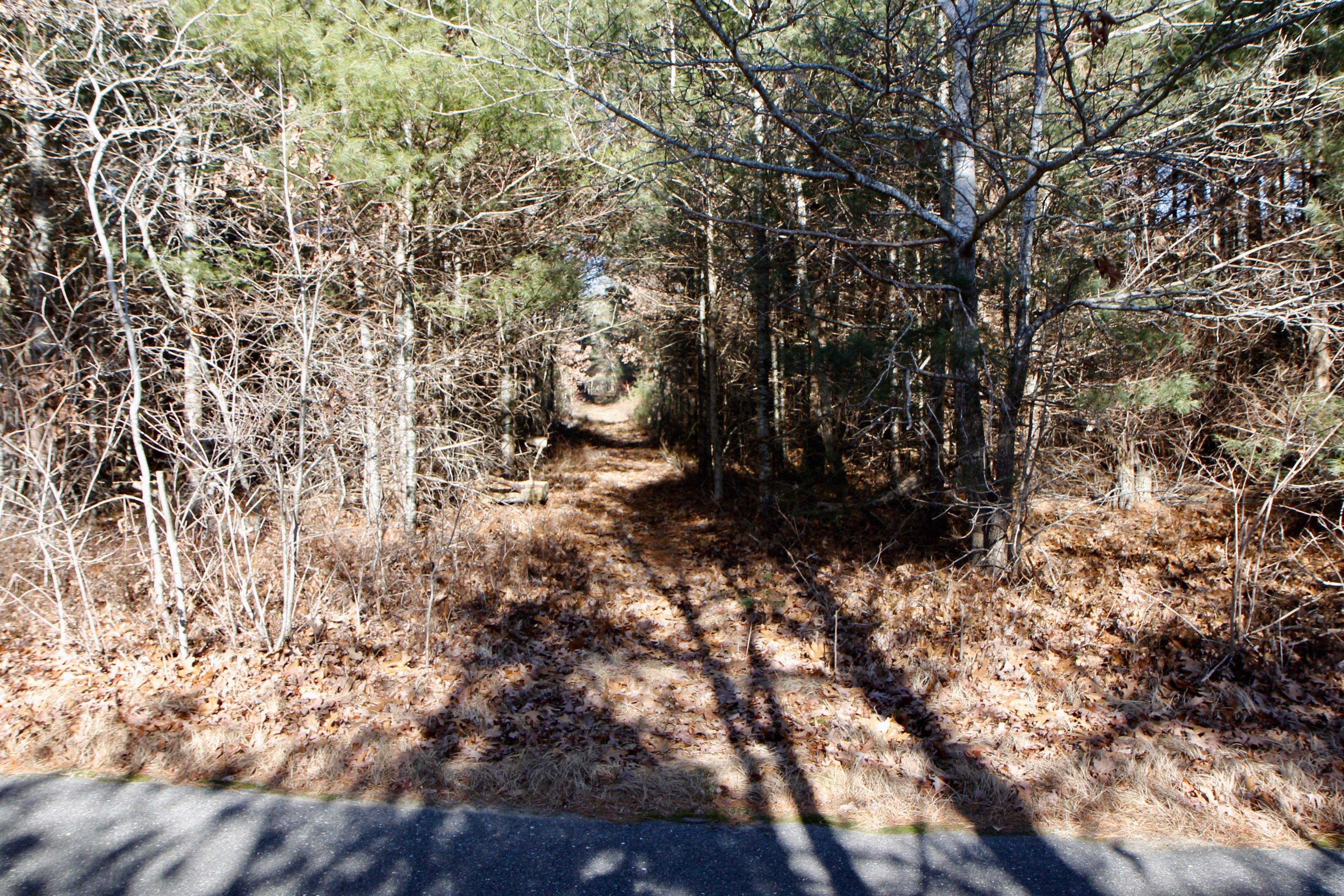 southern end at paved bike path