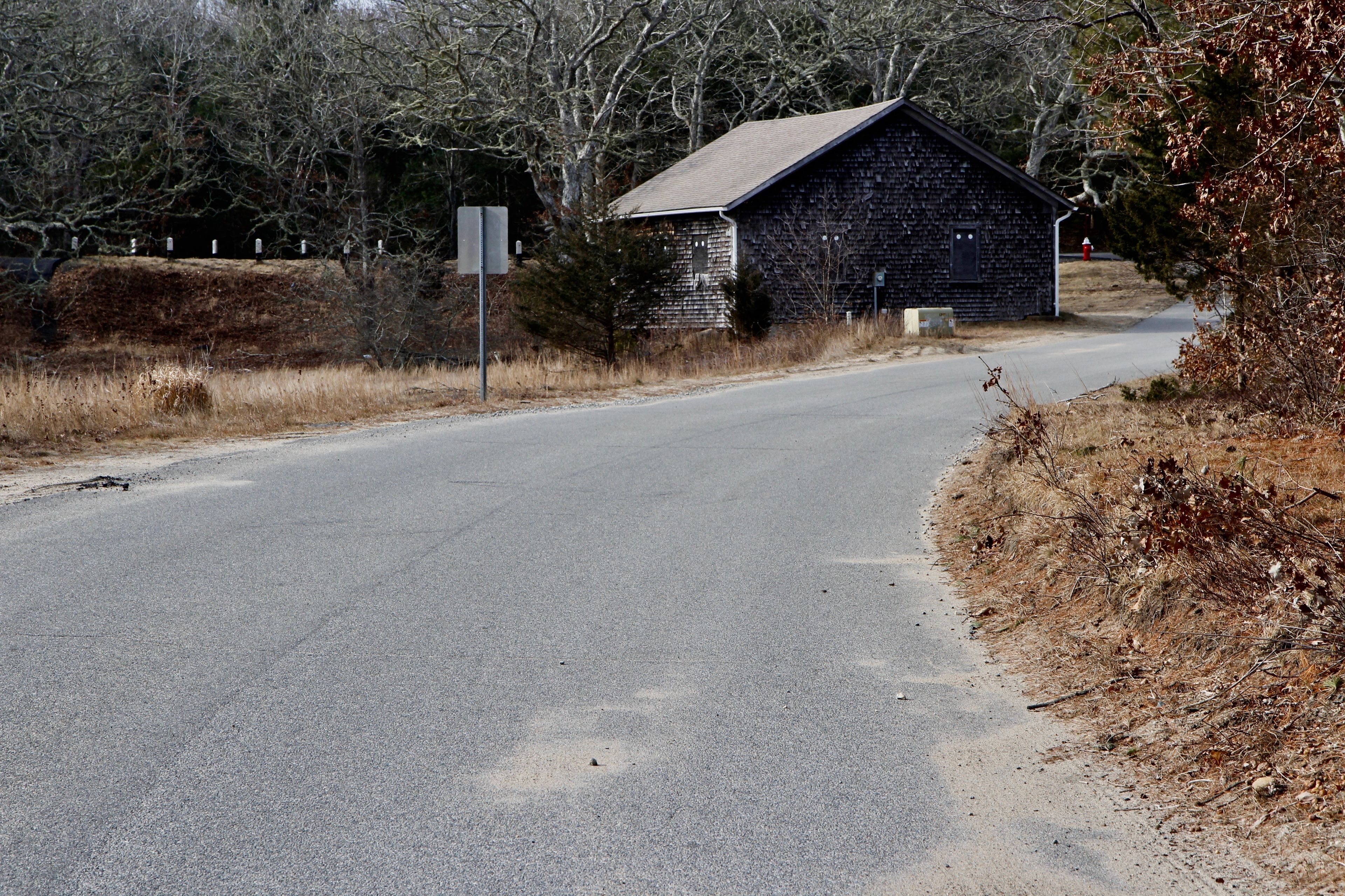 paved road