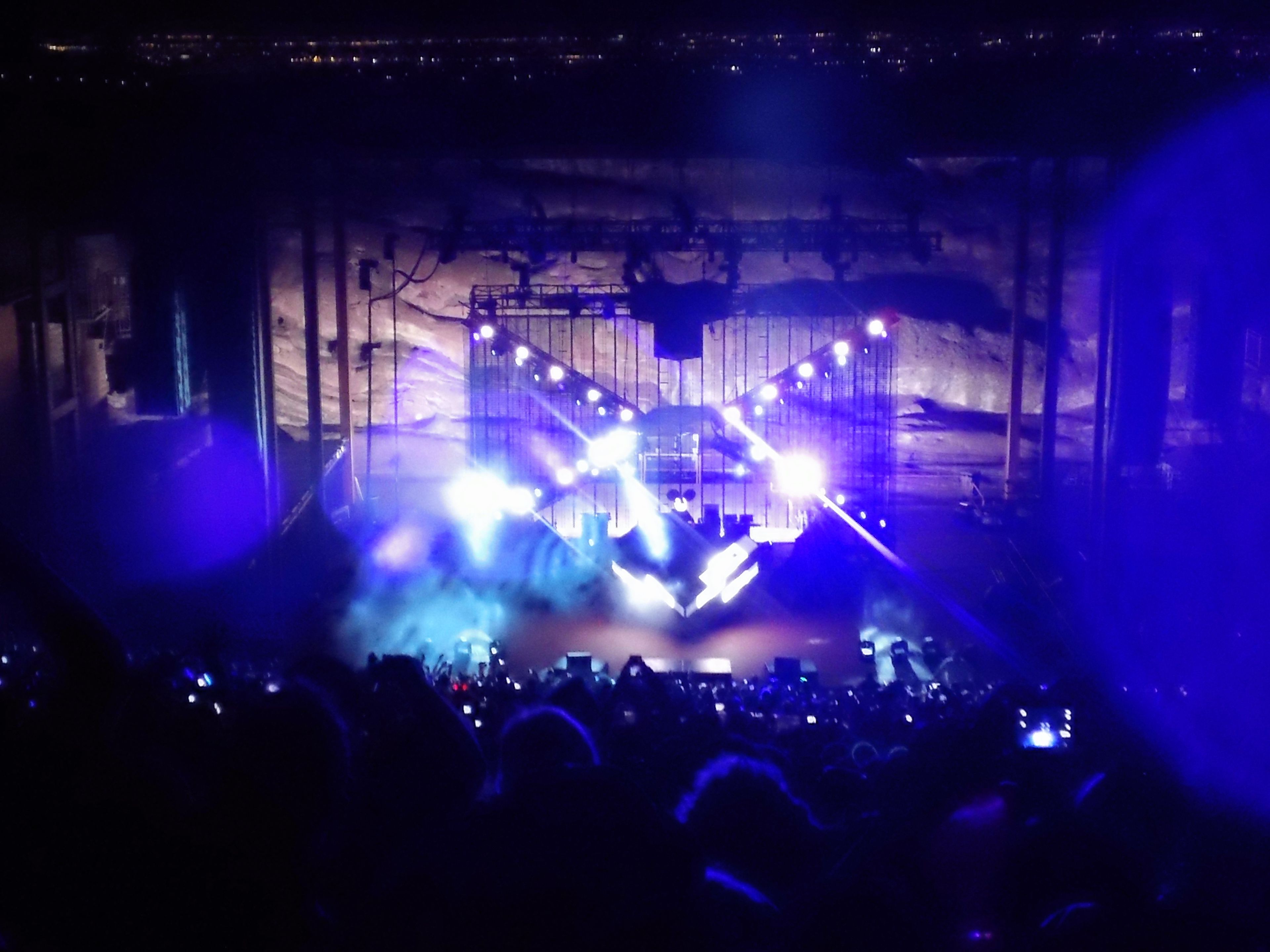 Deadmau5 at Red Rocks