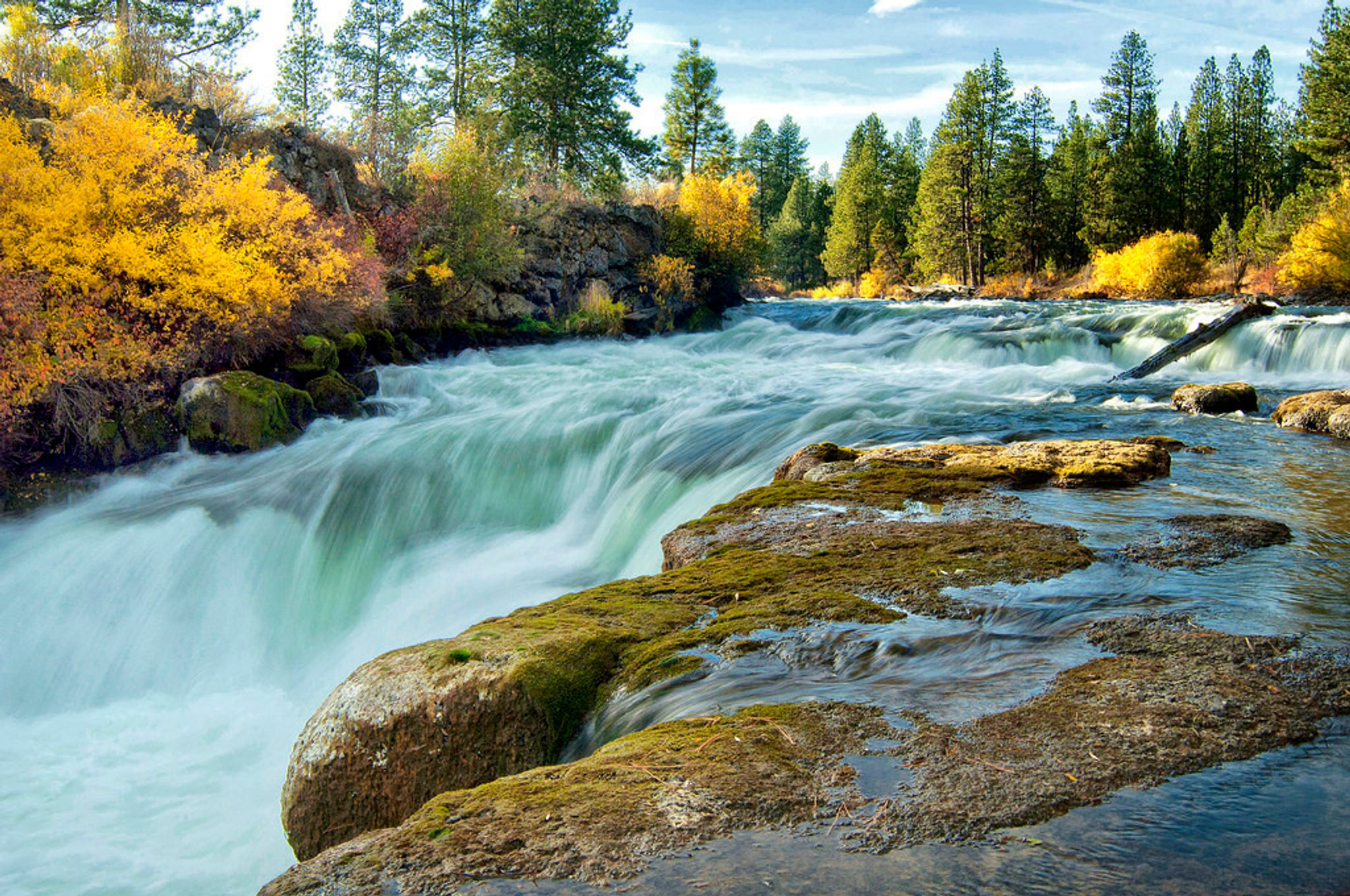 "Dillon Falls, Deschutes River-Deschutes National Forest"