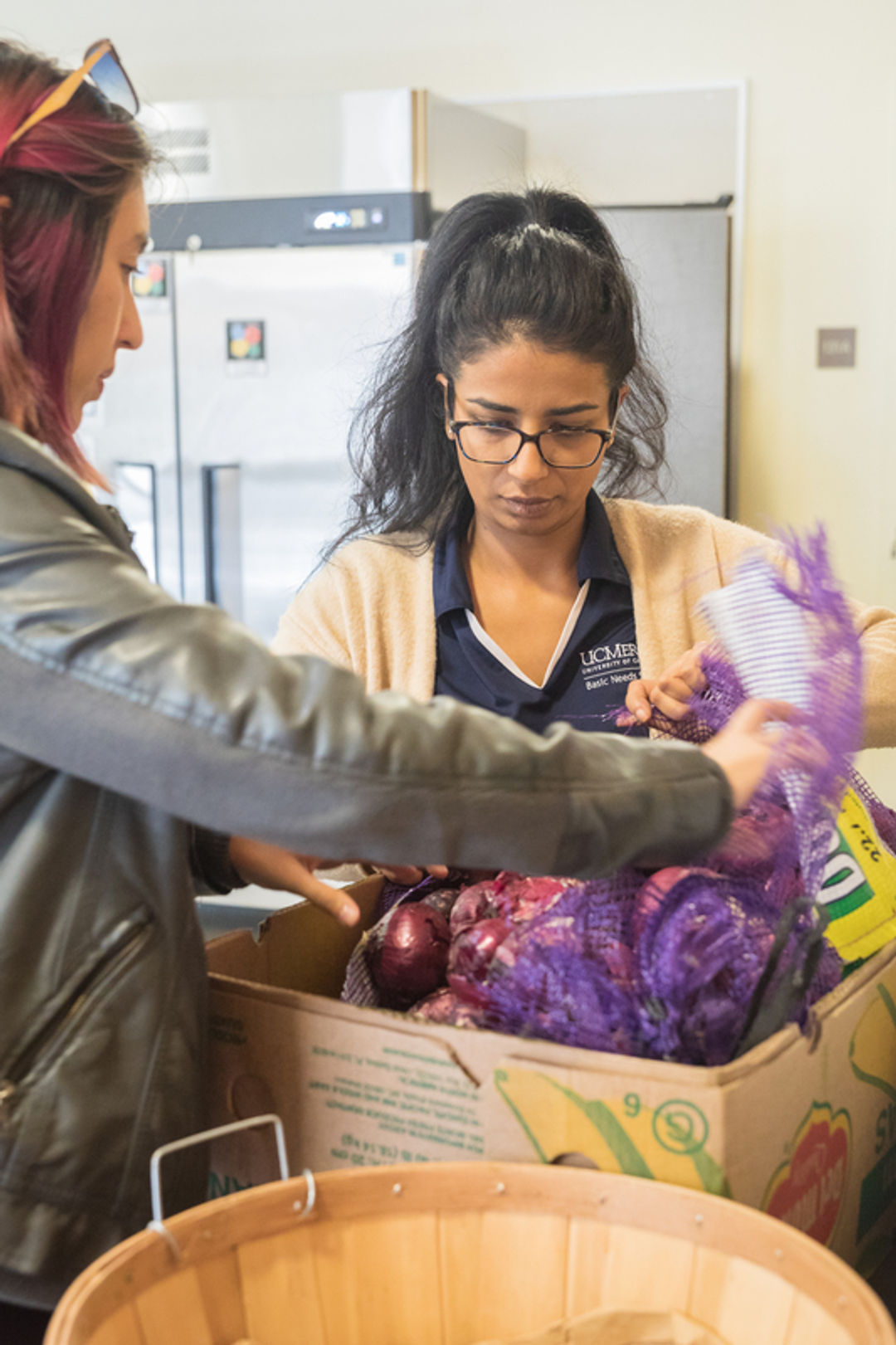 Basic Needs works to provide access to fresh food on campus.