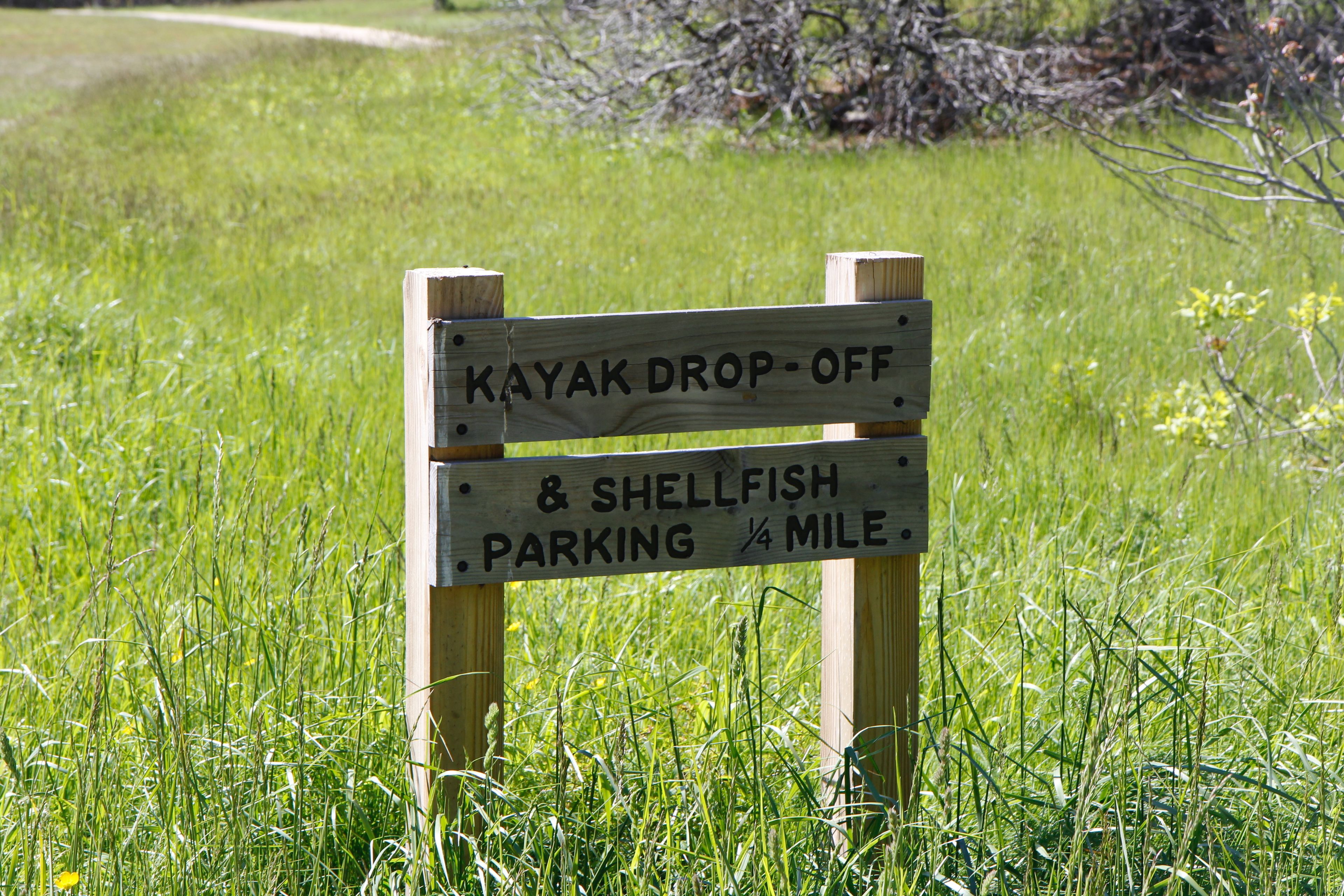 sign at trailhead