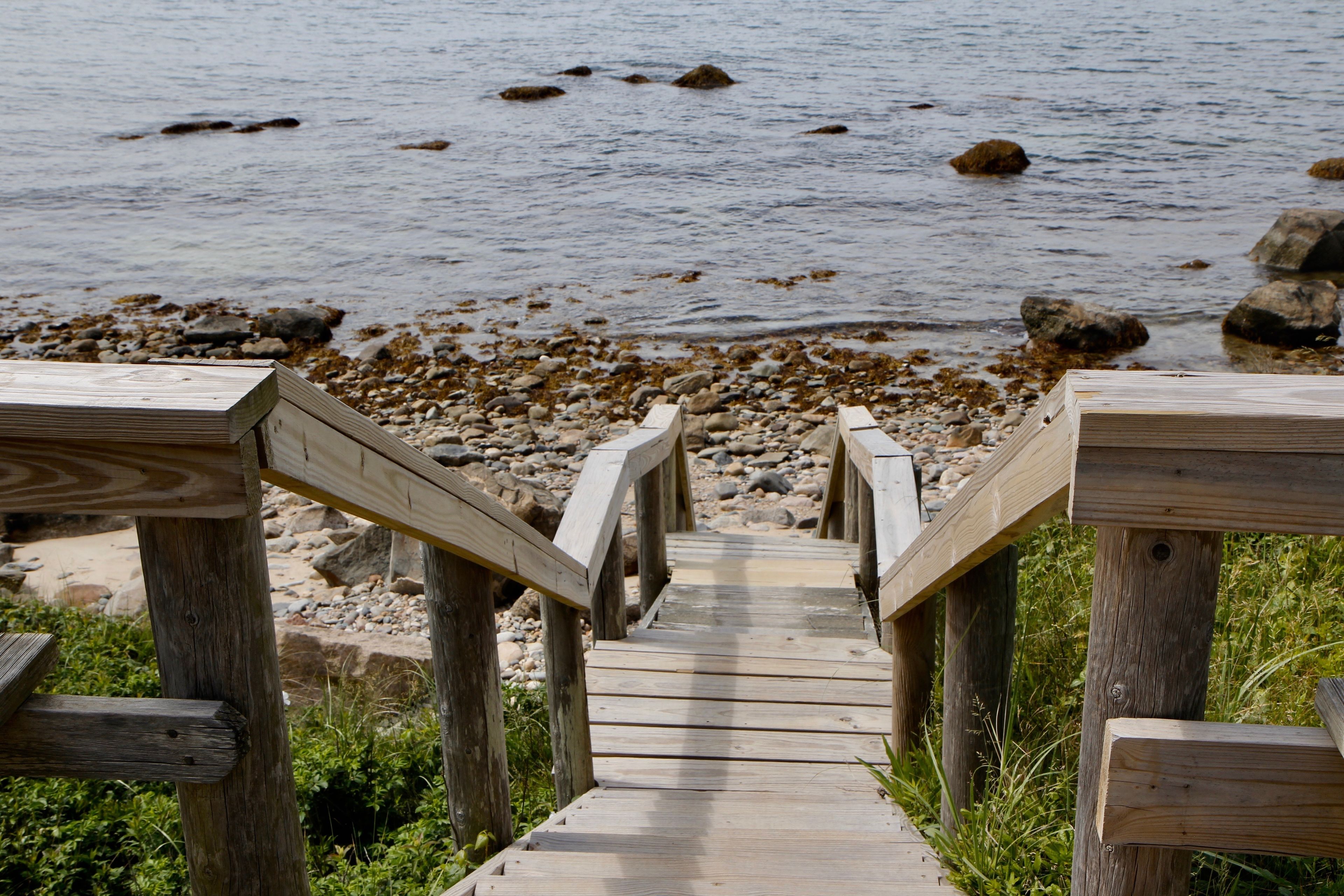 eastern stairs to beach