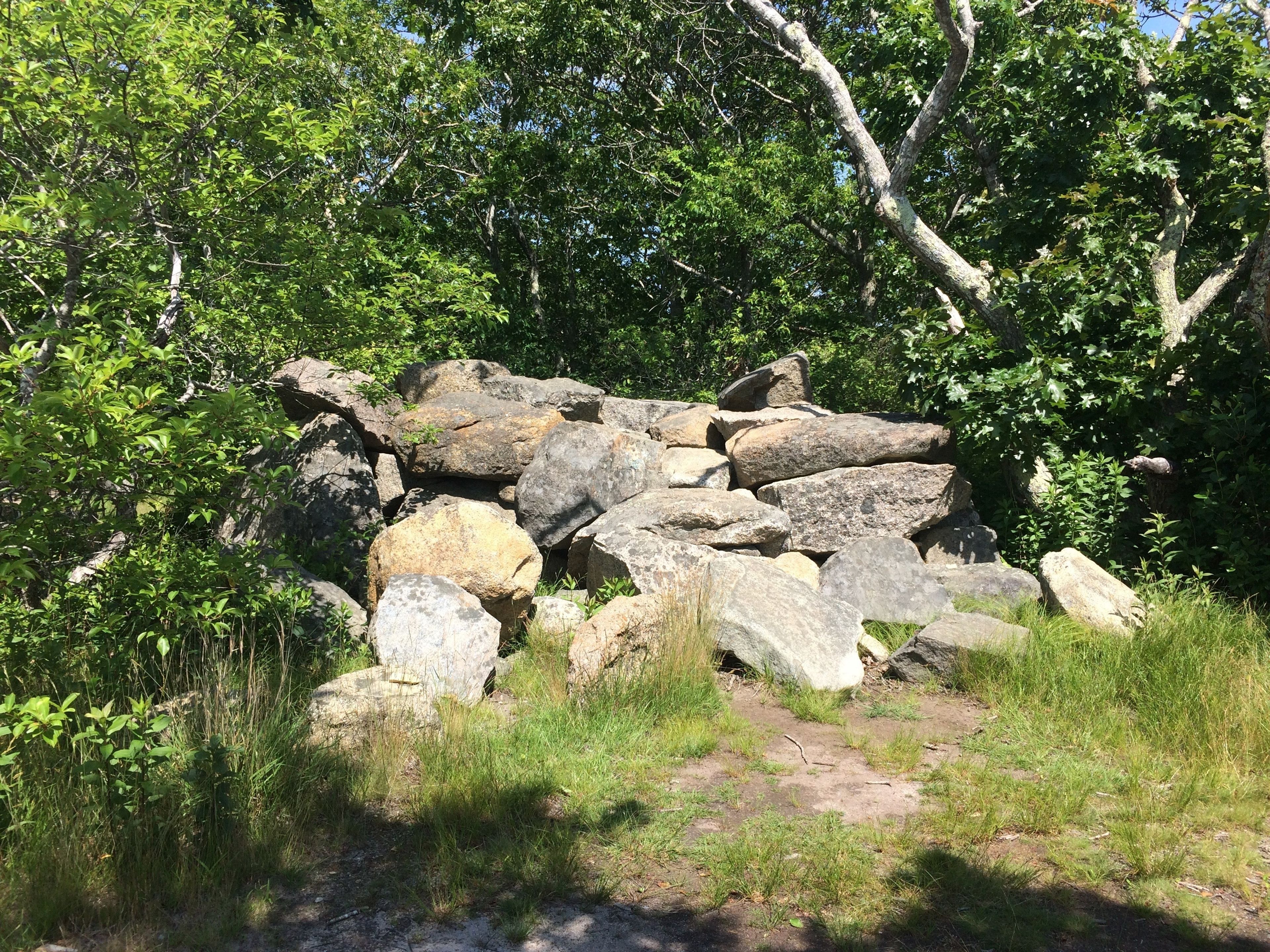 rocks that- if climbed- bring you to the highest elevation