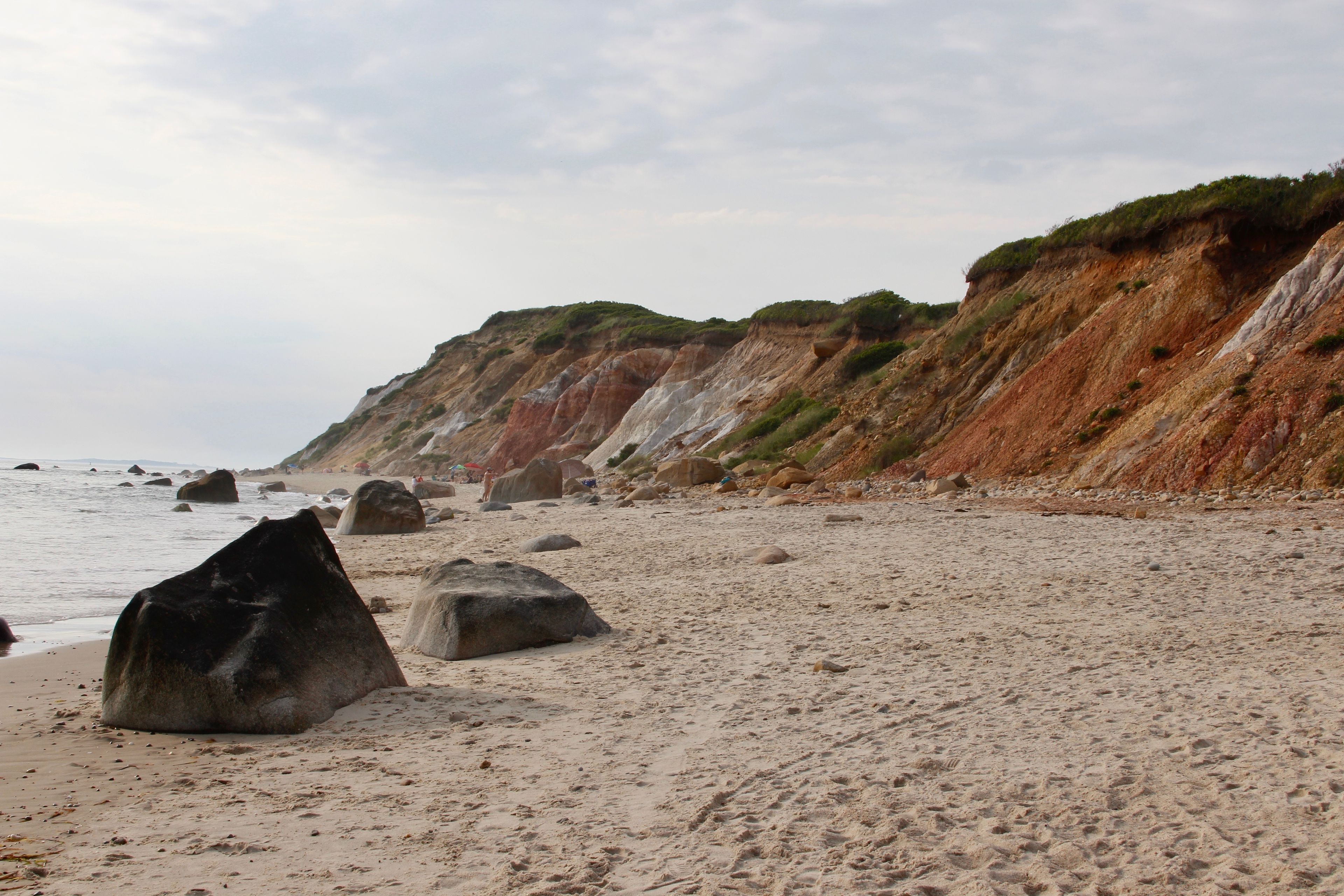 cliffs along beach