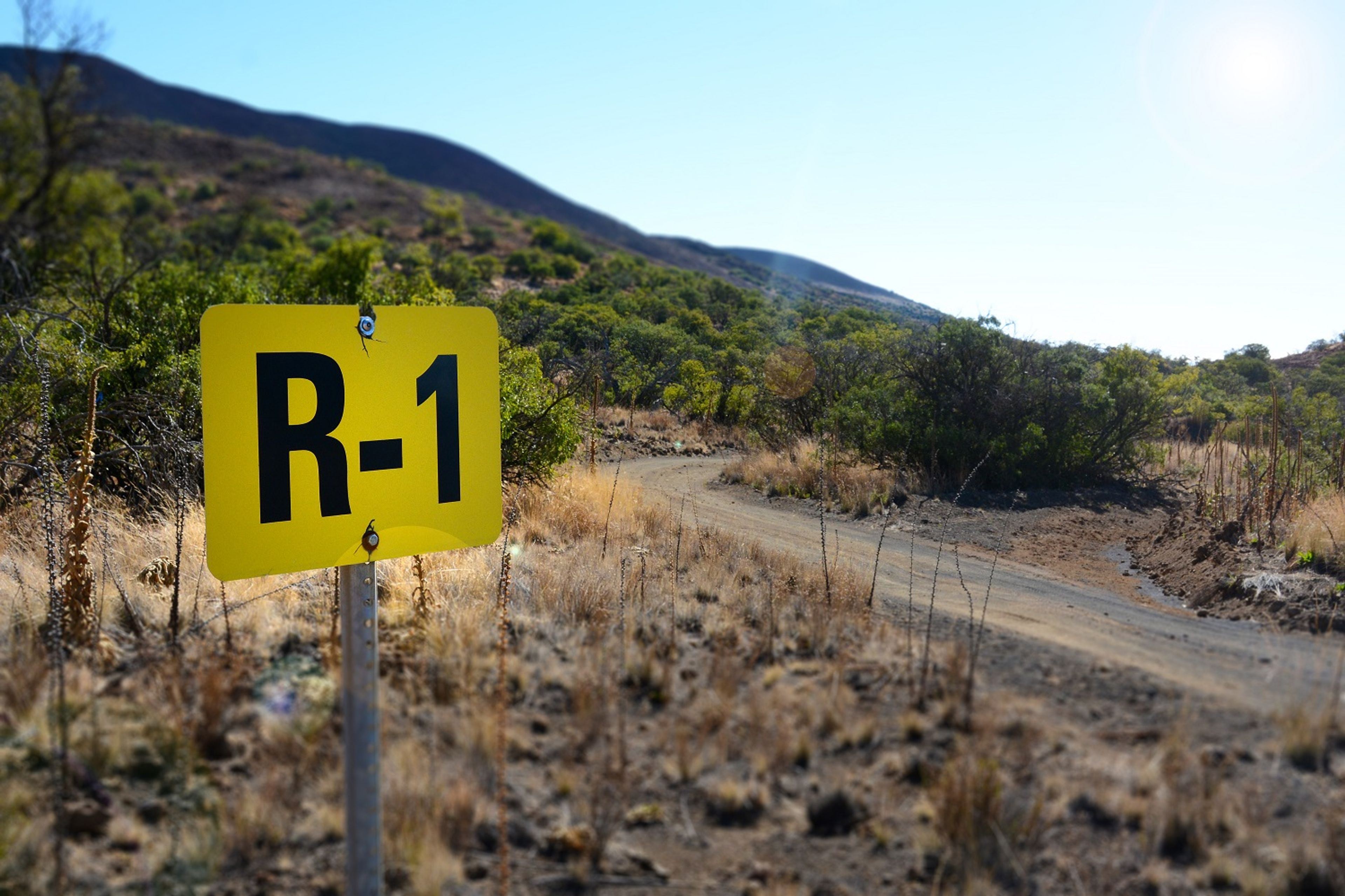 One of the main access points to the Mauna Kea Access Road is just below the Mauna Kea Observatories Visitors Center