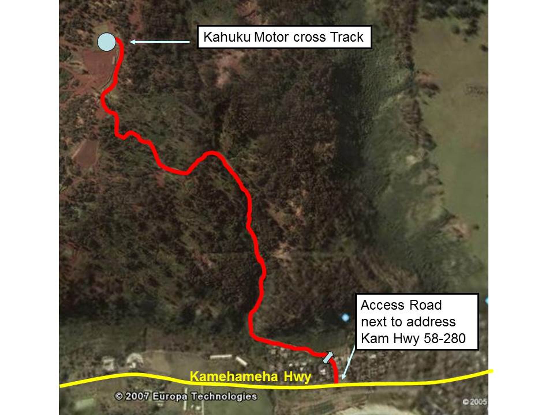 Kahuku OHV Park - Map 1