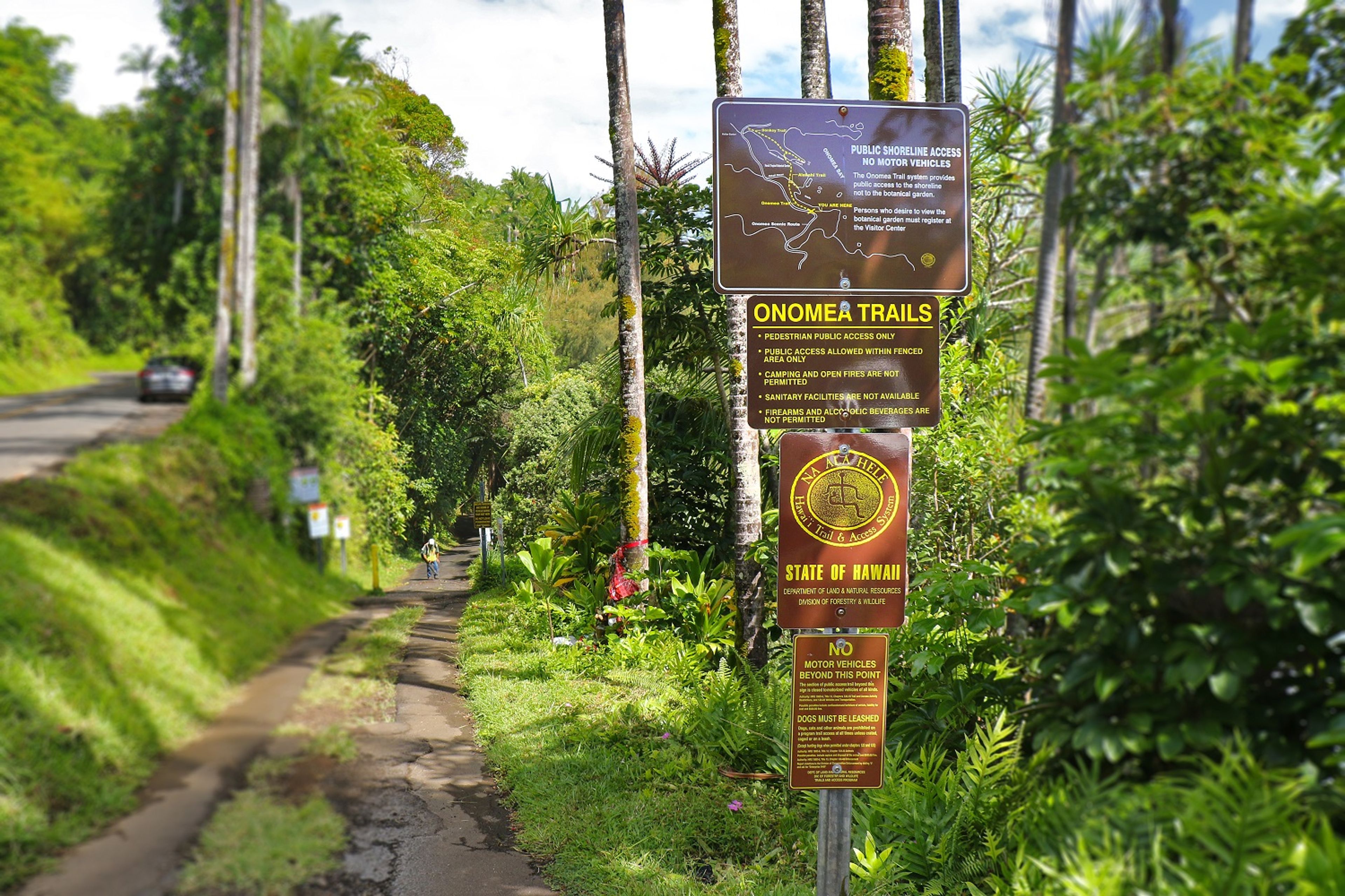 Onomea Trail head.