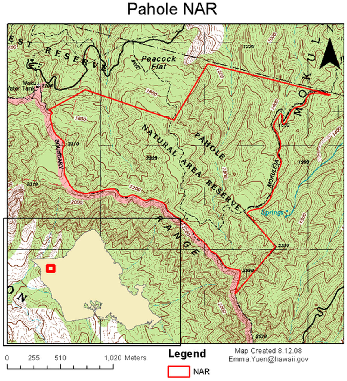 Pahole Natural Area Reserve