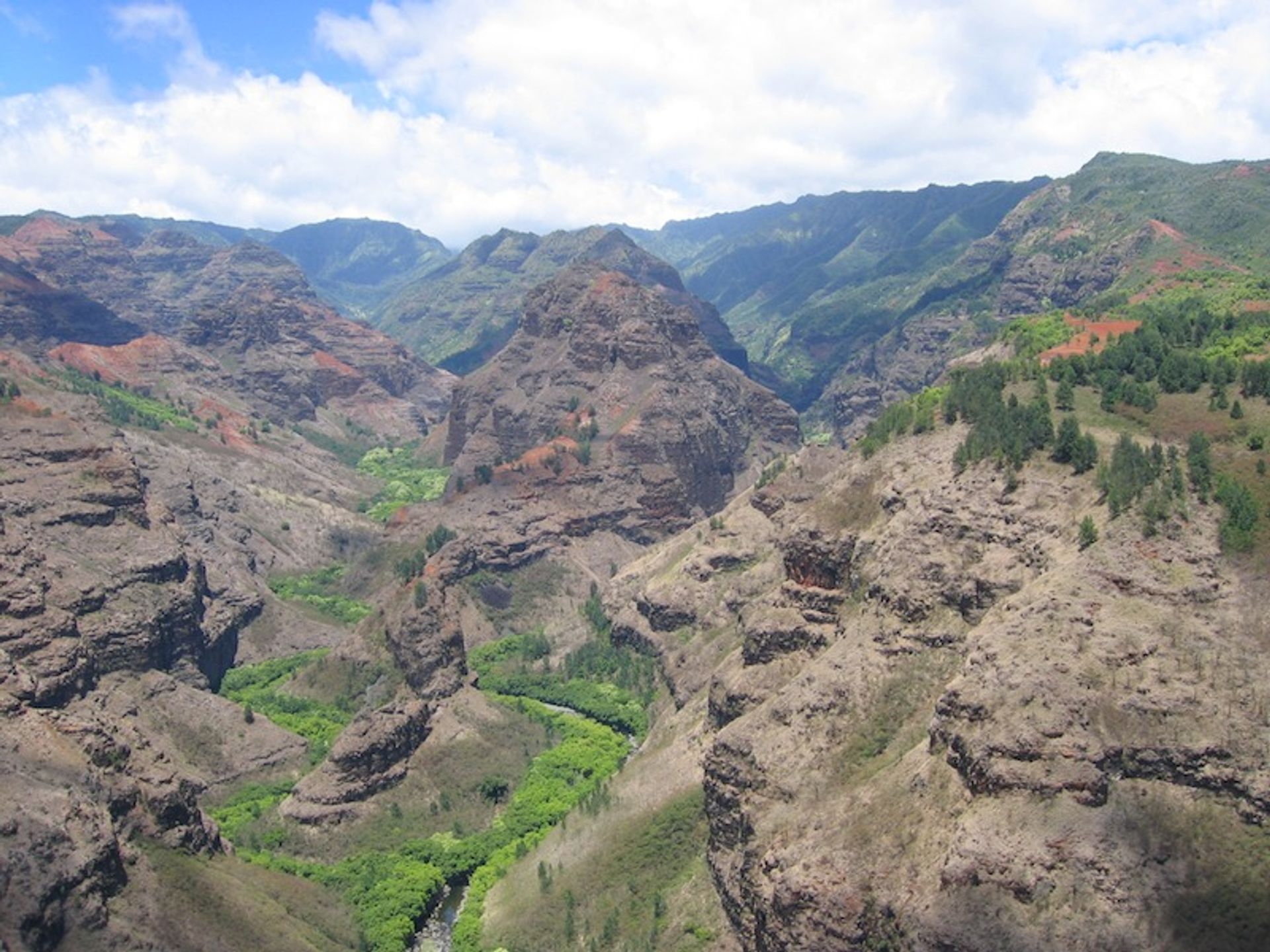 Waimea Canyon State Park Scenic View