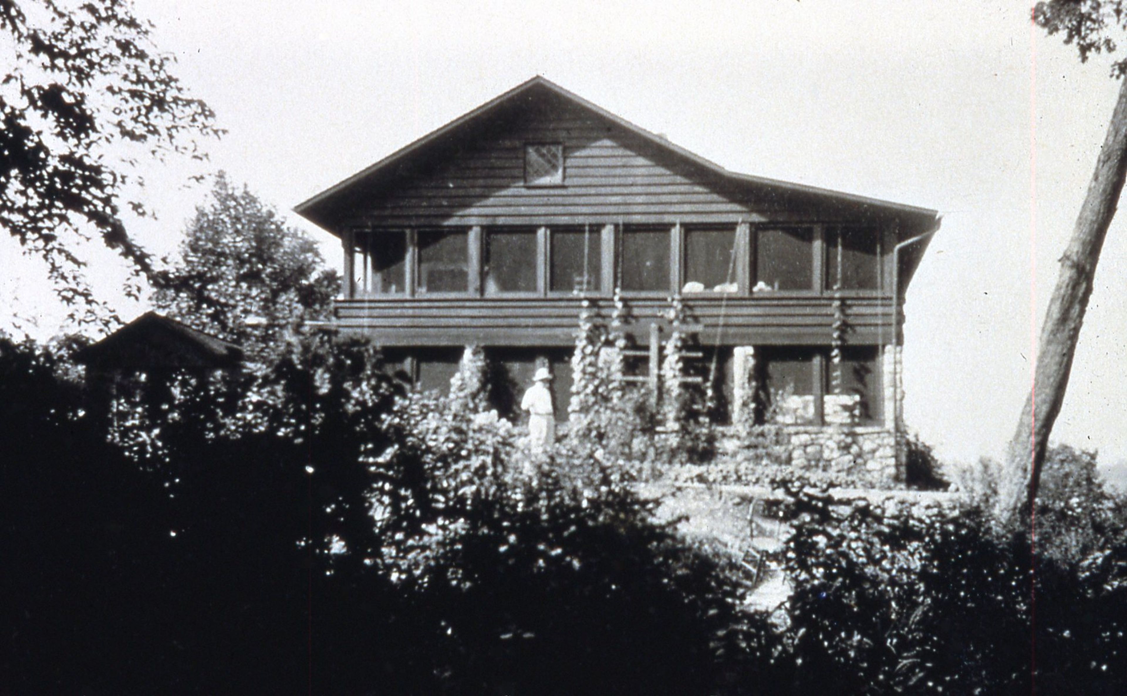 The Aull House was built in the 1920s.