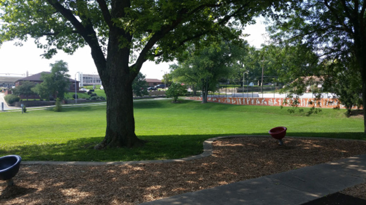 Building Trades Park in Bloomington, Indiana.