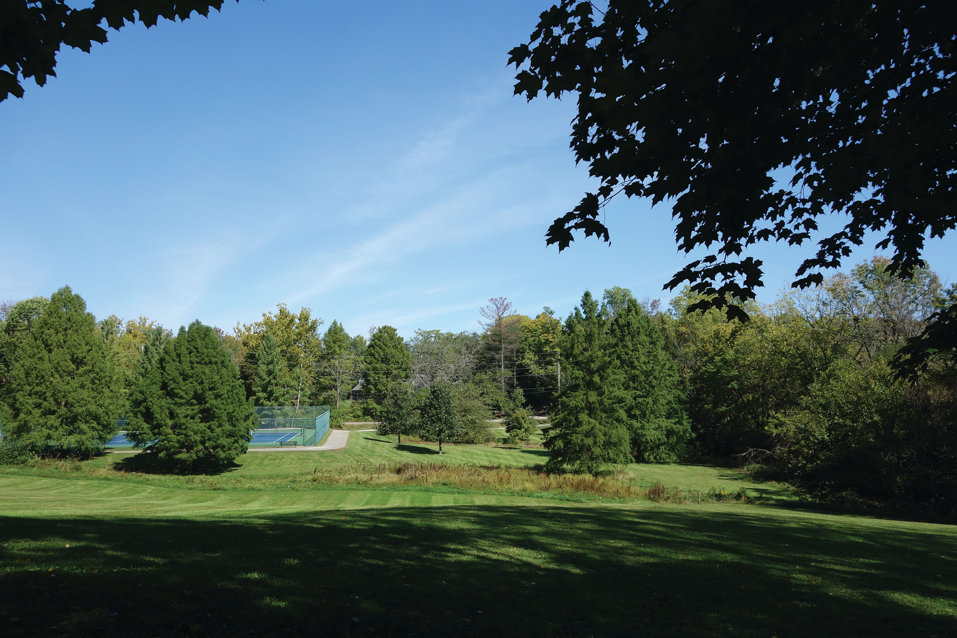 Southeast Park field and tennis courts