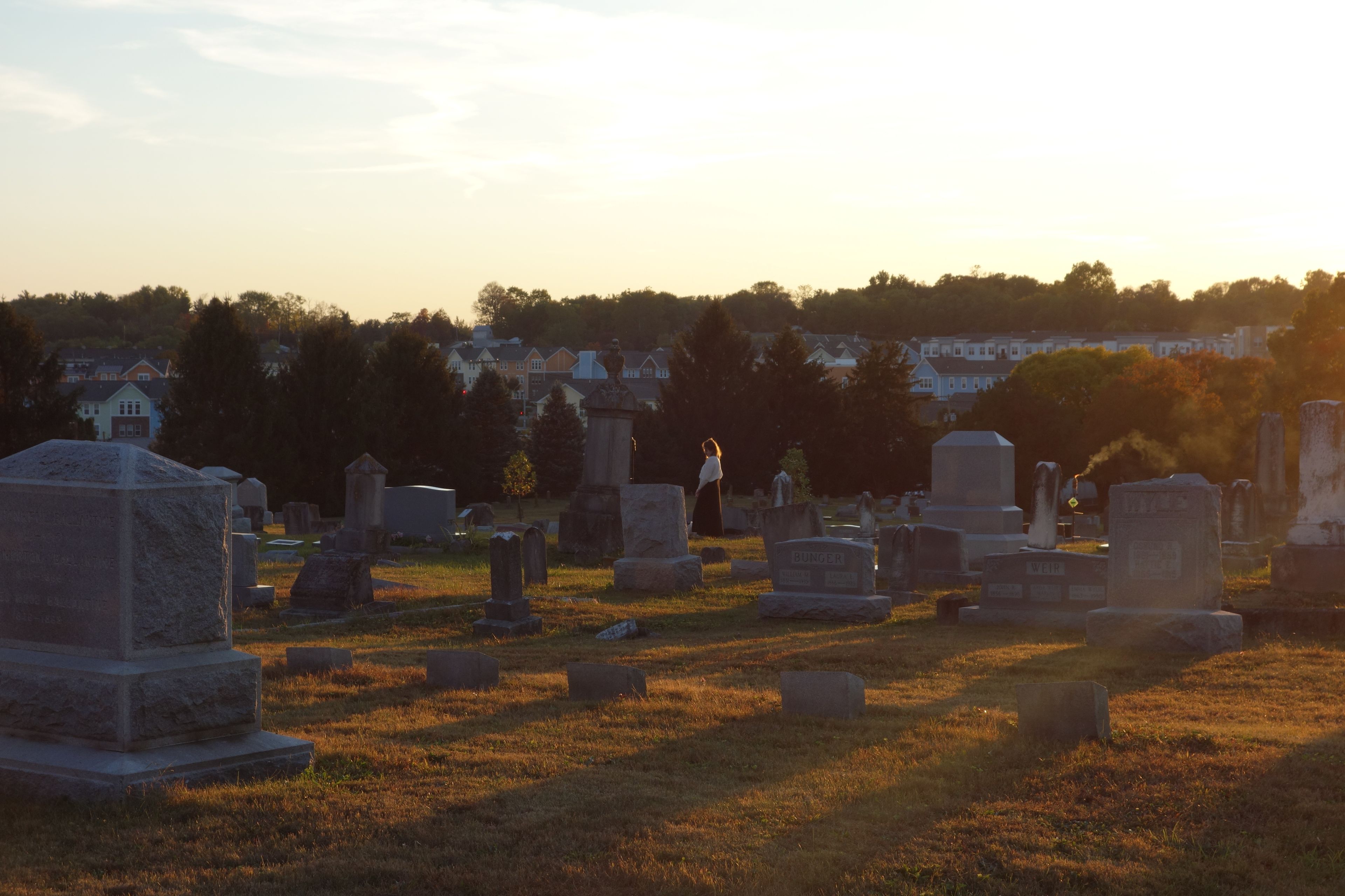 Rose Hill Cemetery in Bloomington, Indiana.