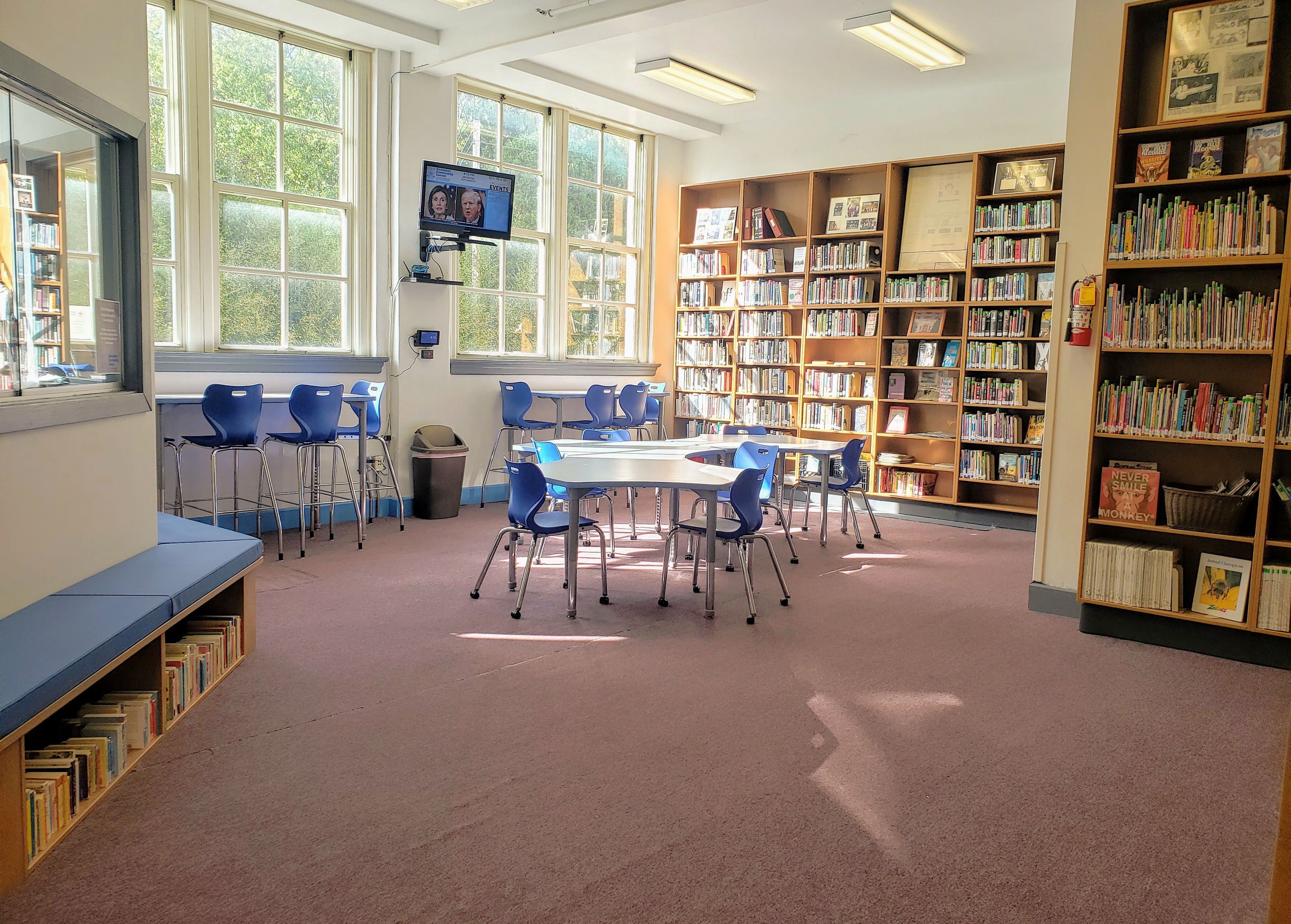 Banneker Community Center library and main office