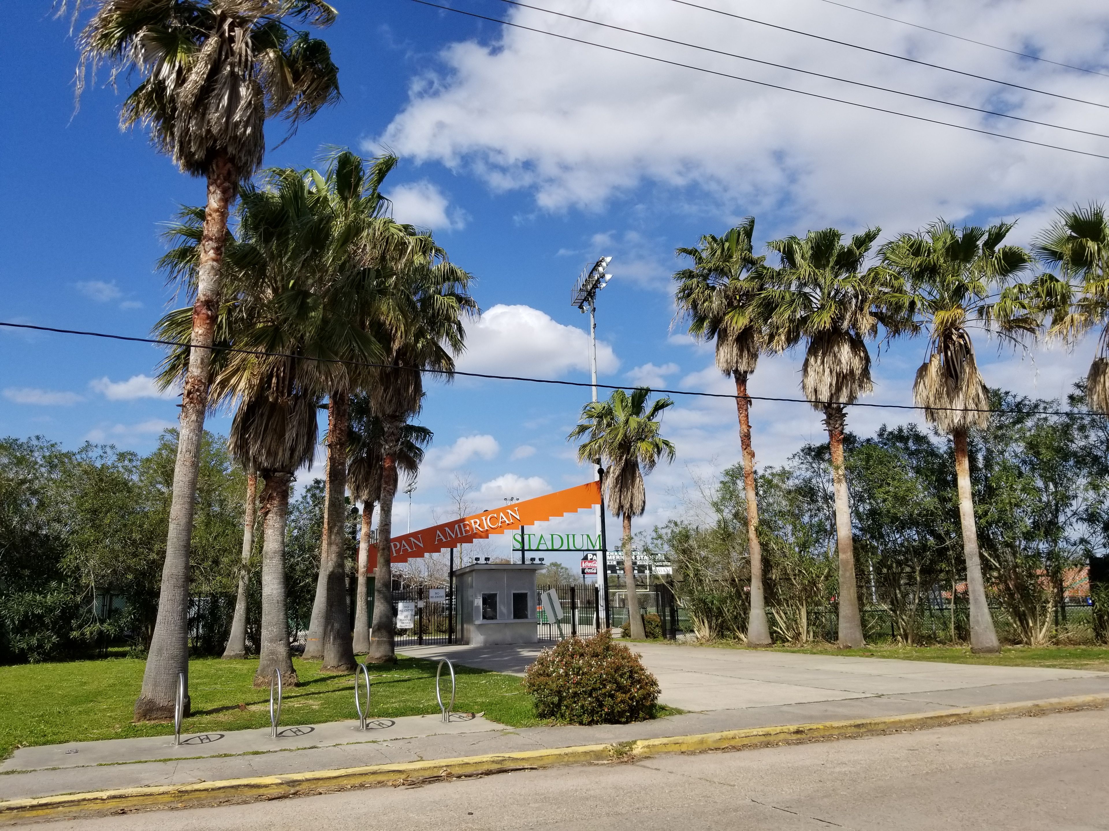 Main Entrance for Pan American Stadium