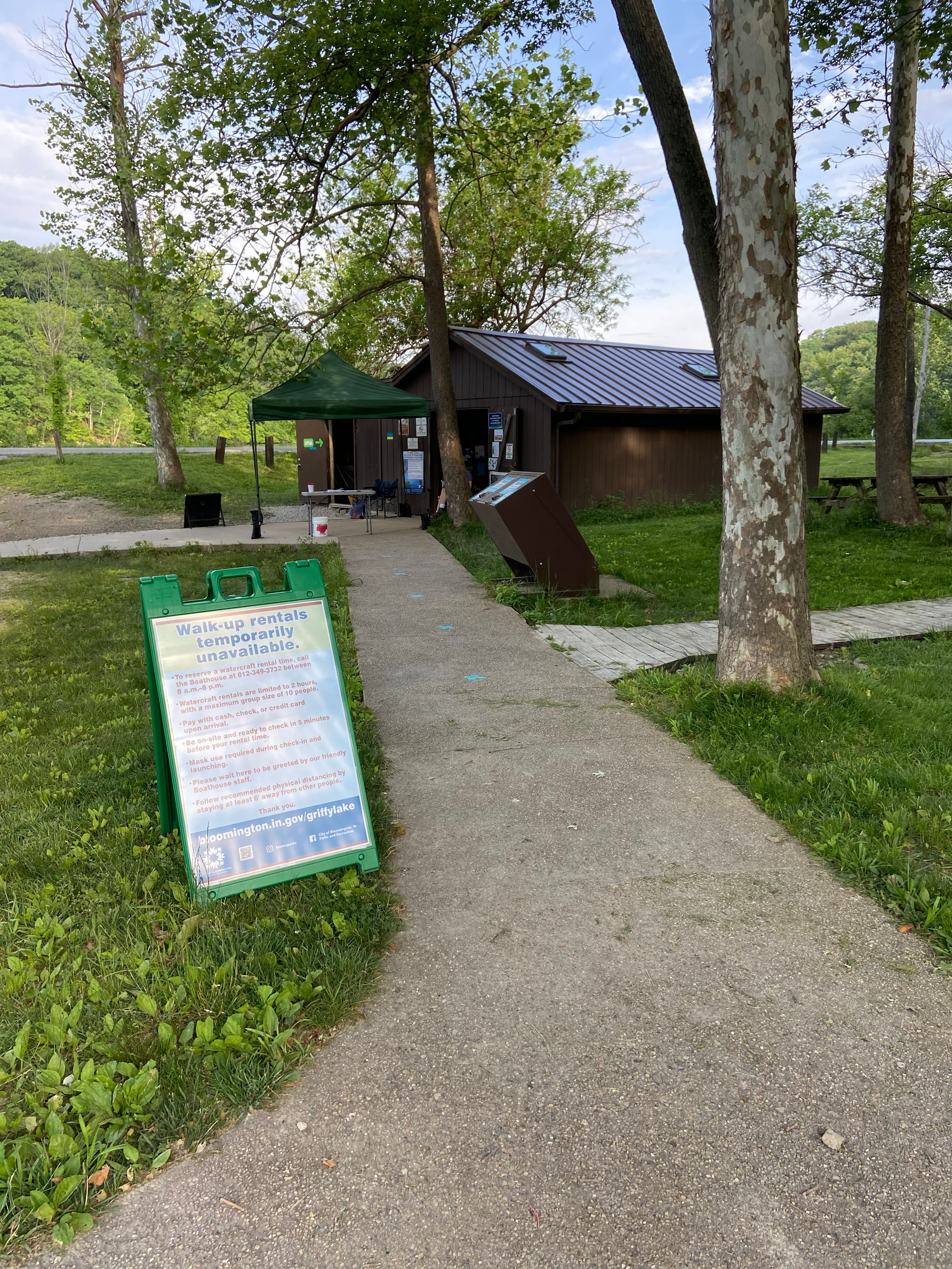 Griffy Lake Boat Launch