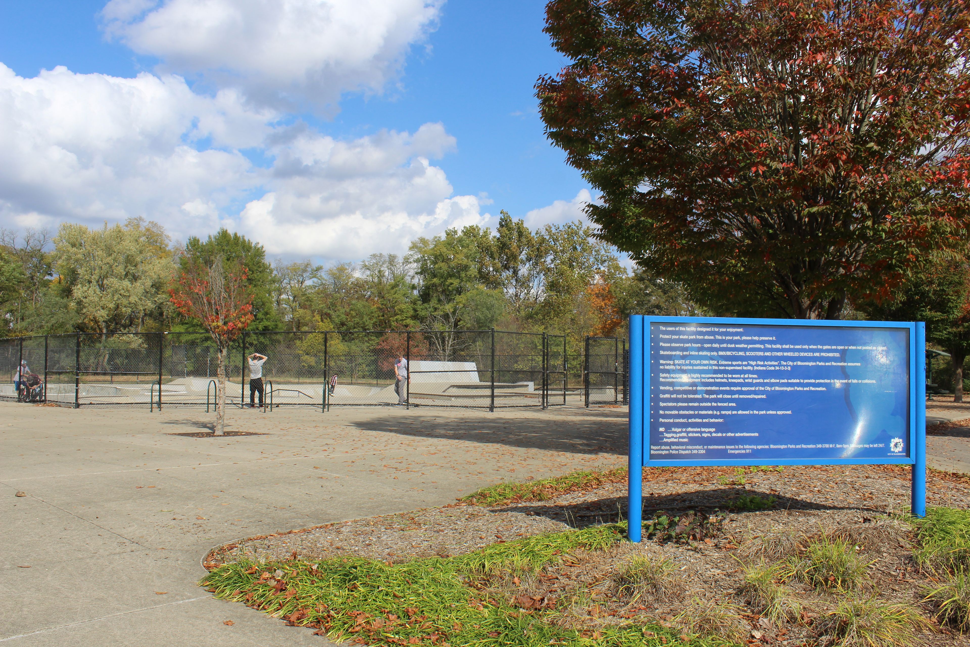 Skate Park at Upper Cascades Park