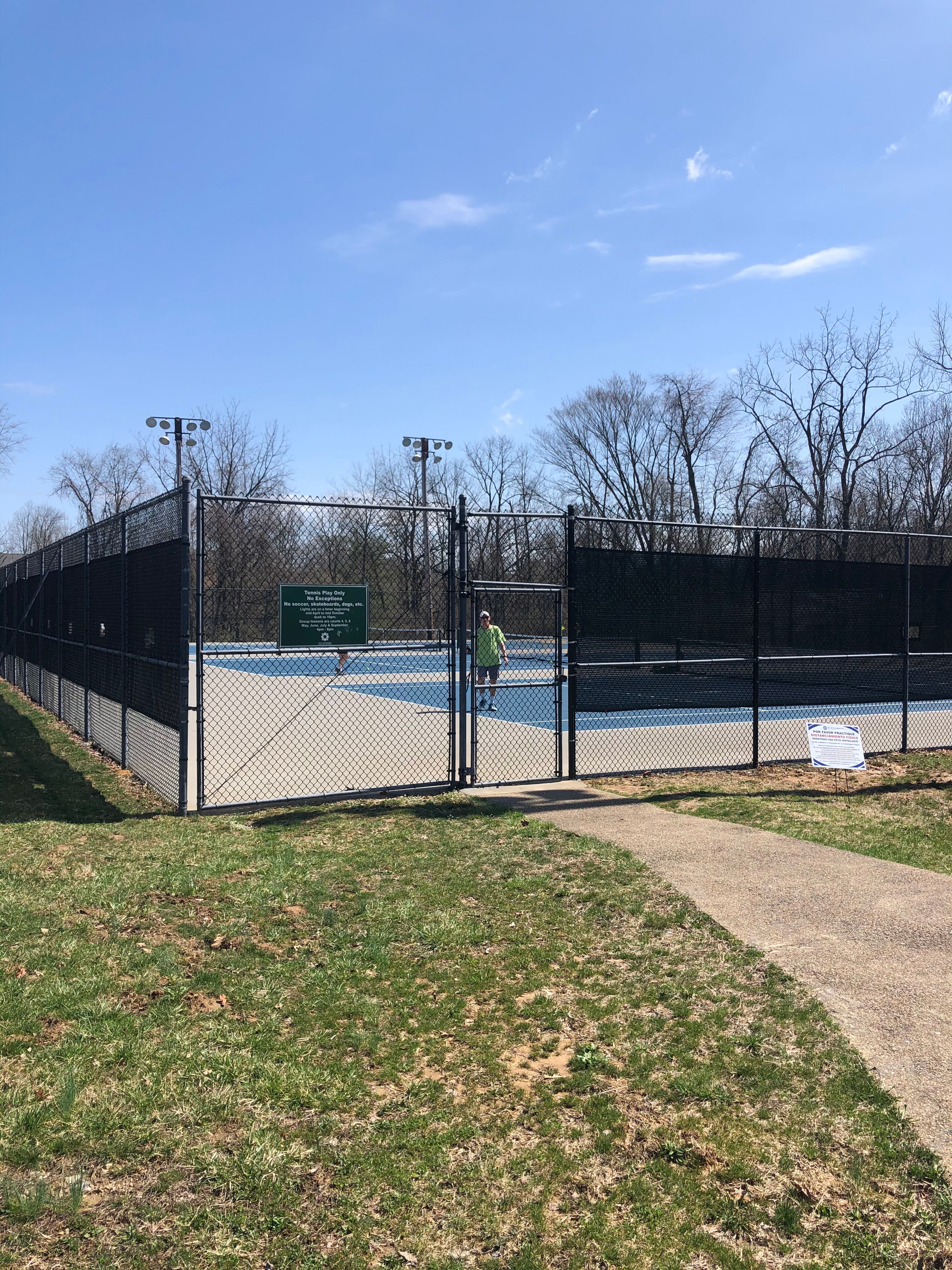 Winslow Sports Complex Tennis Court