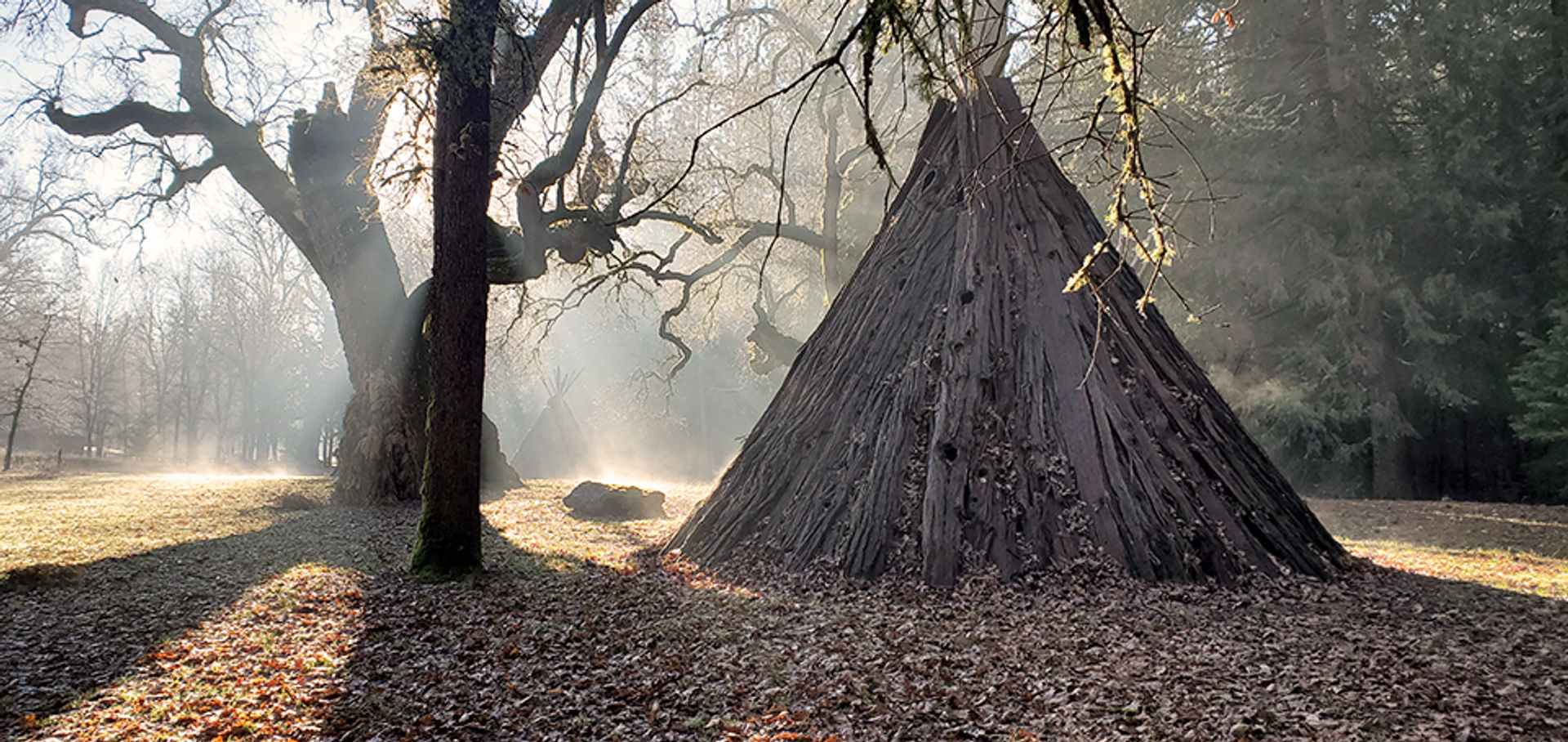 Bark House in Indian Grinding Rock State Historic Park