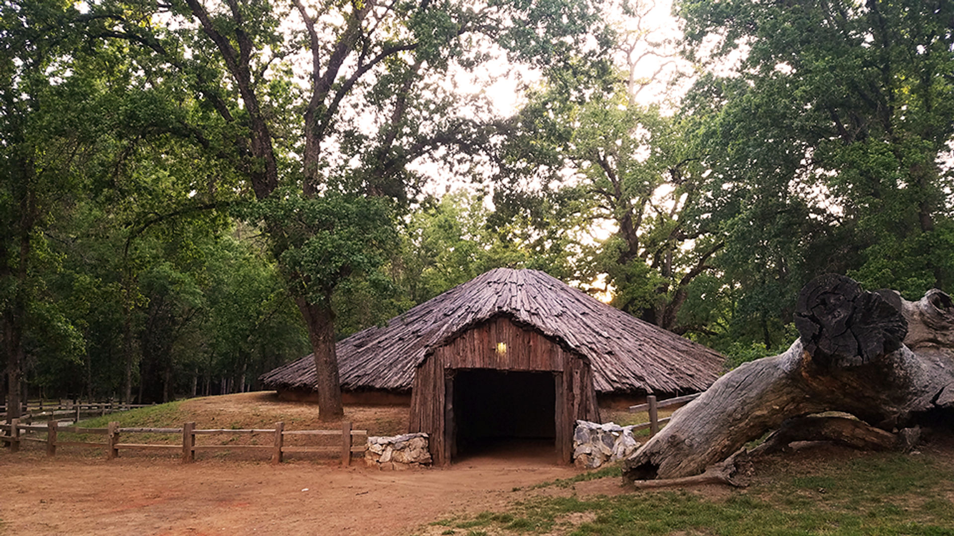 Roundhouse in Indian Grinding Rock State Historic Park