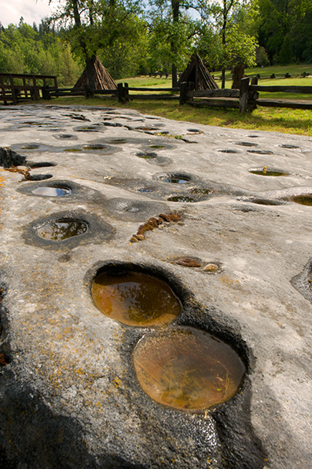 Chaw'se rock in Indian Grinding Rock State Historic Park