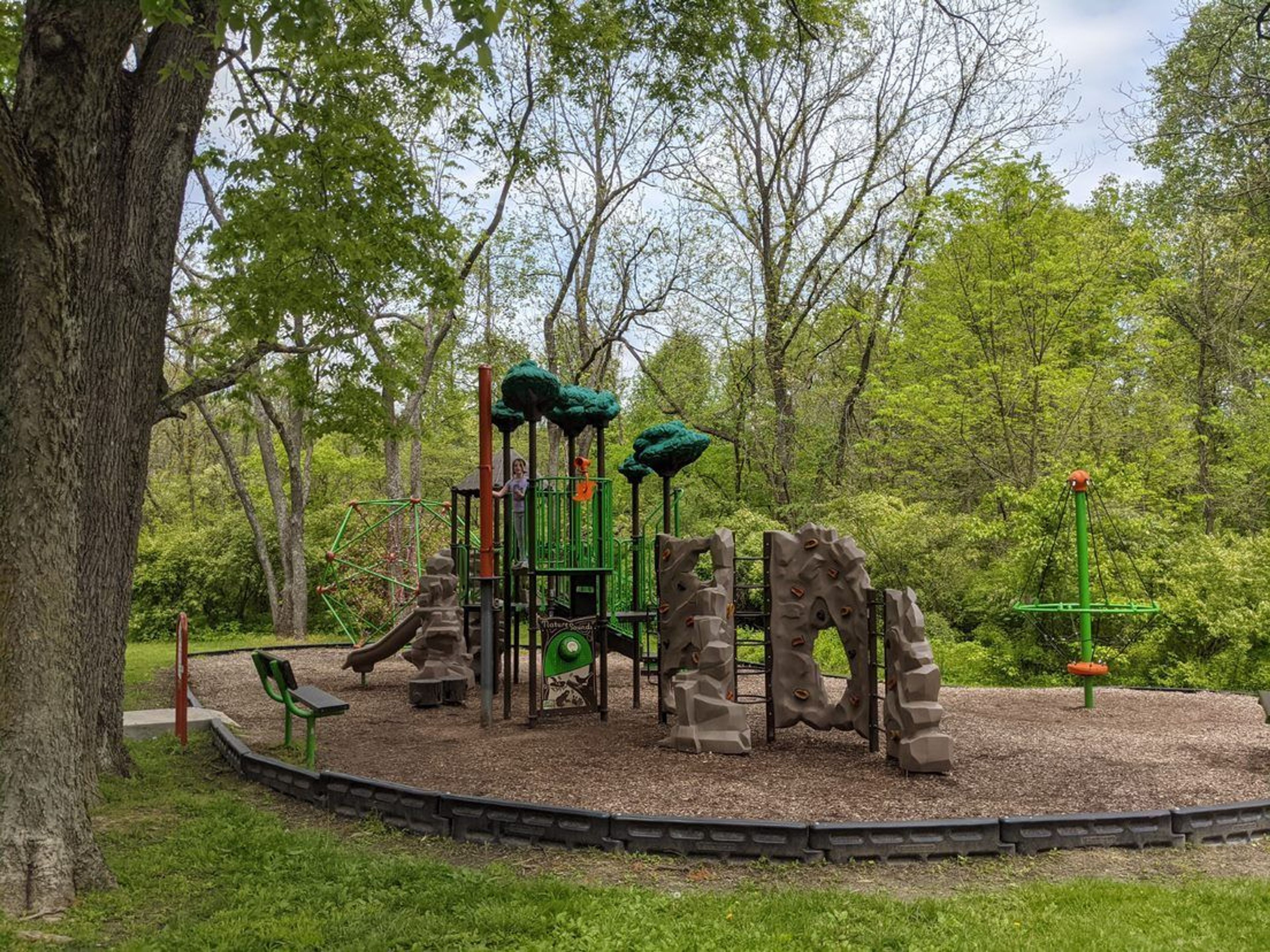 Playground at Springfield Road area of Indian Creek MetroPark