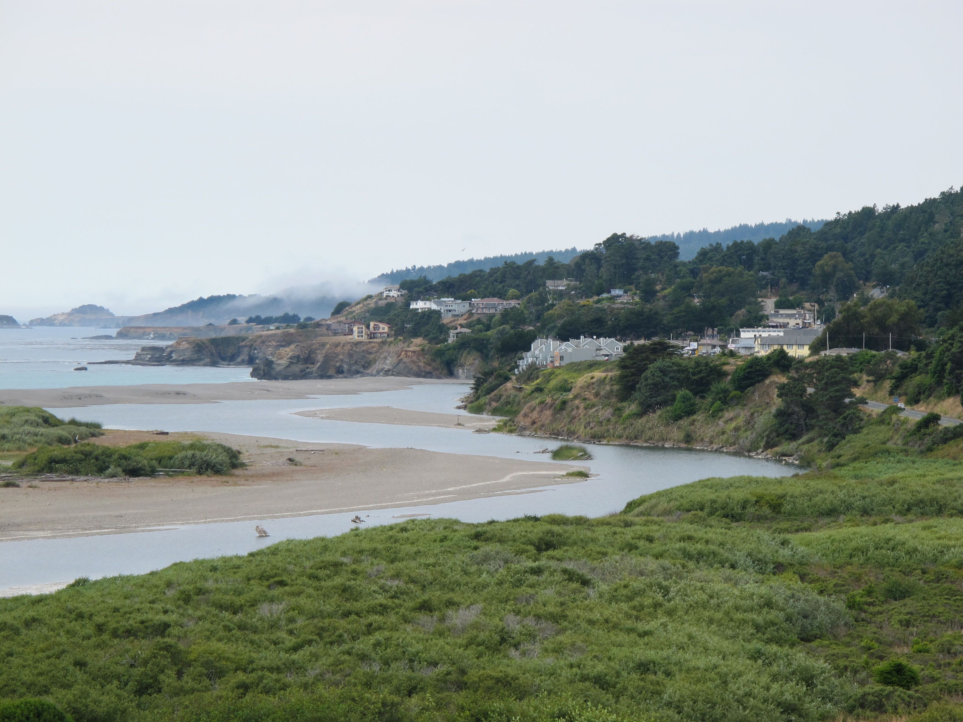 Gualala Point Regional Park - View from bluffs