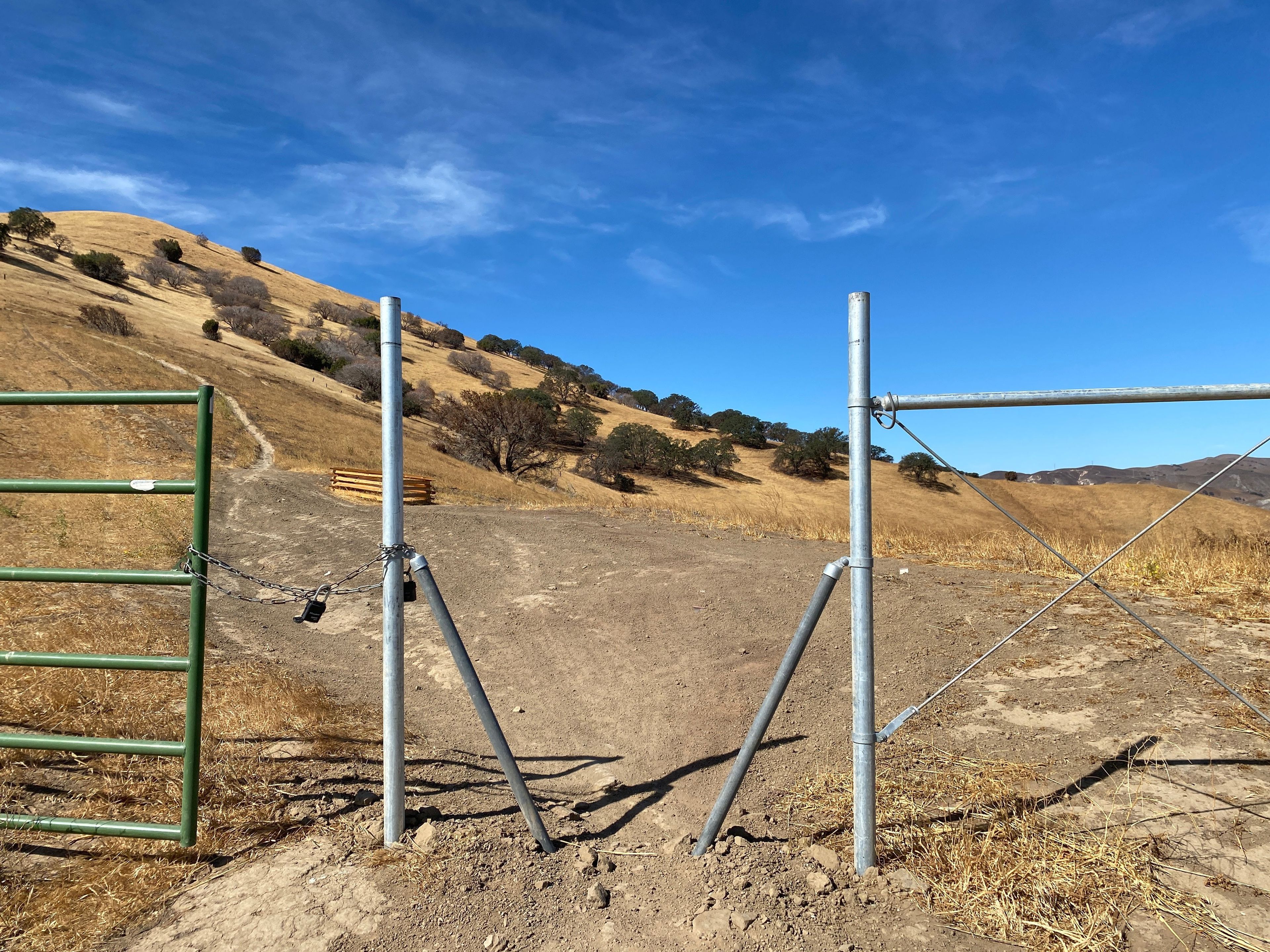 Third Burned Pottery Trailhead Entrance on West Pottery, Black Diamond (difficult)