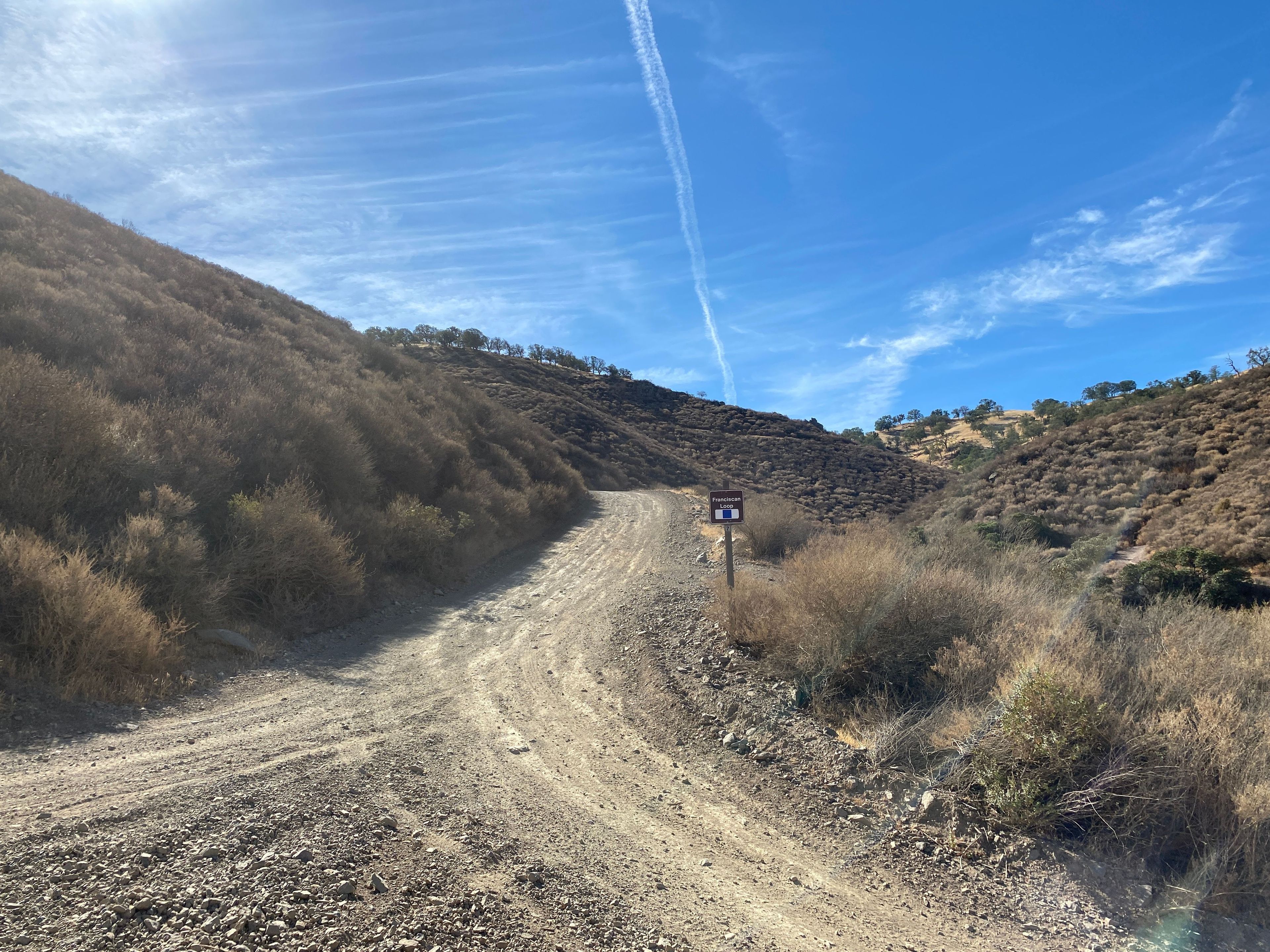 East Franciscan Trailhead on Juniper, Blue Square Intermediate