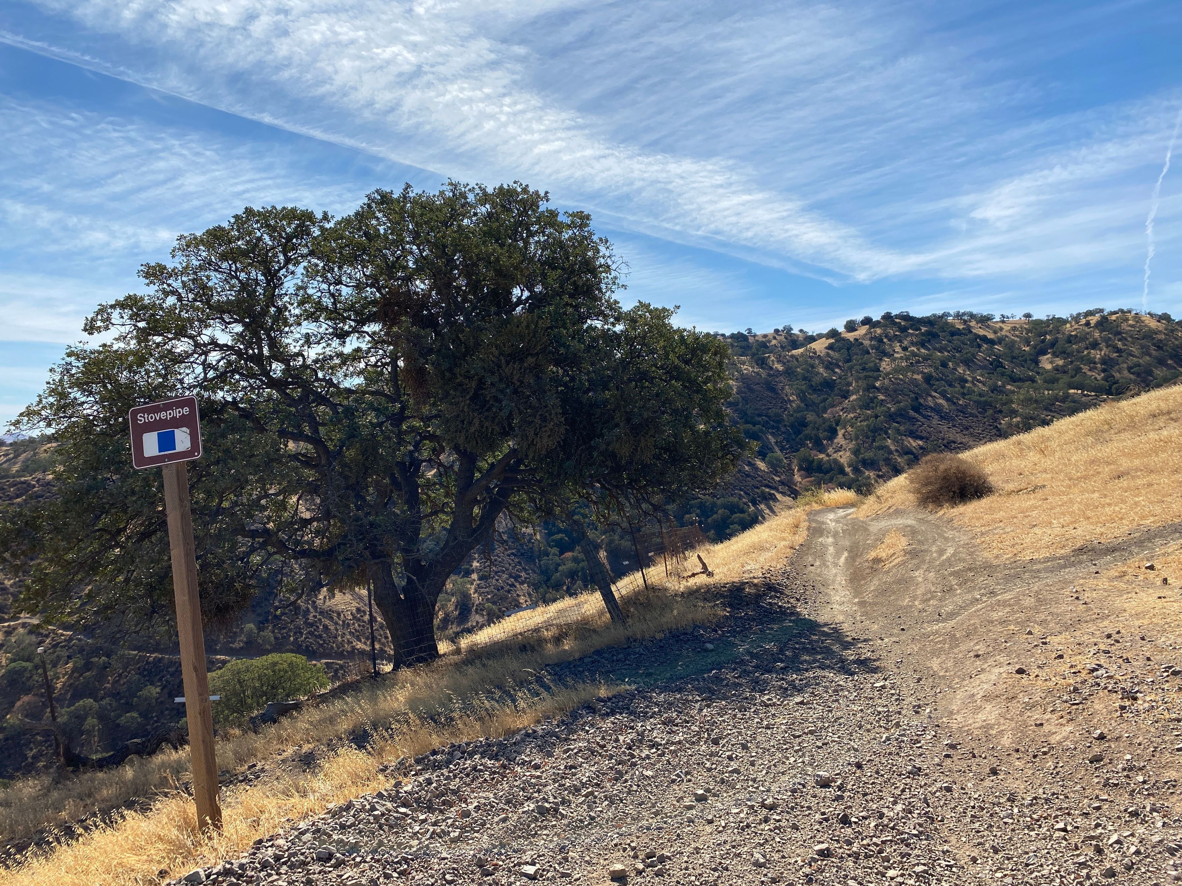 First Stovepipe Trailhead on Juniper, Blue Square Intermediate