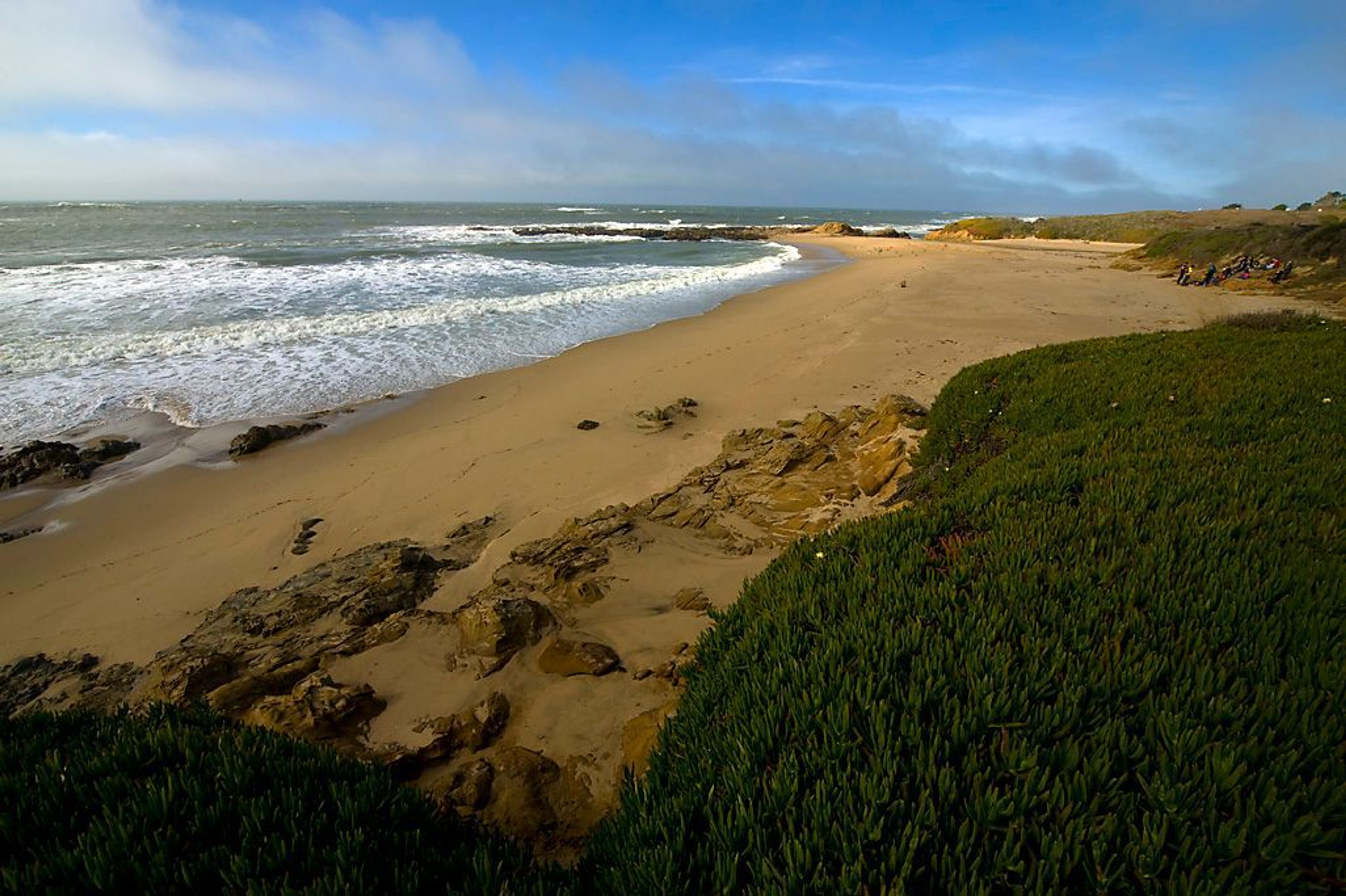 Bean Hallow beach. 