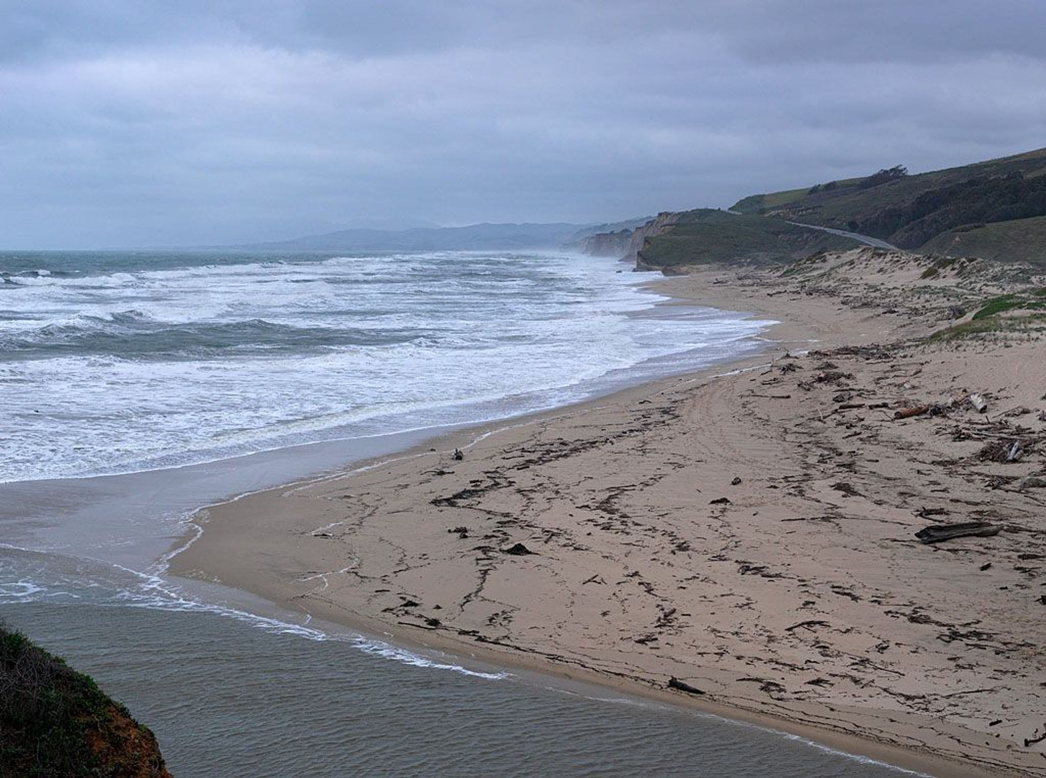 Pescadero river mouth. 