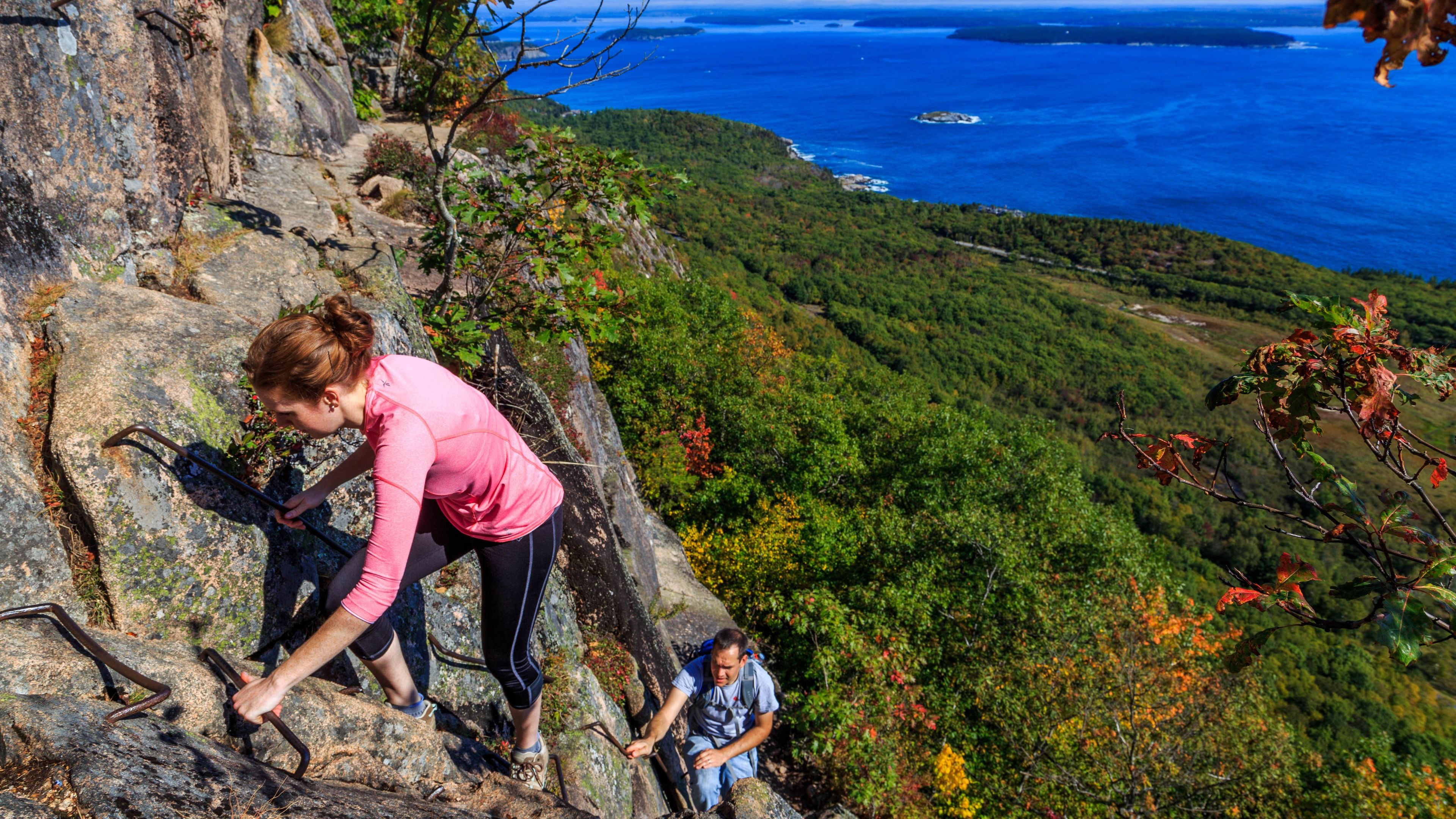 Whether it's a stroll along Ocean Path or a difficult ascent up The Precipice, there are hiking trails for everyone!