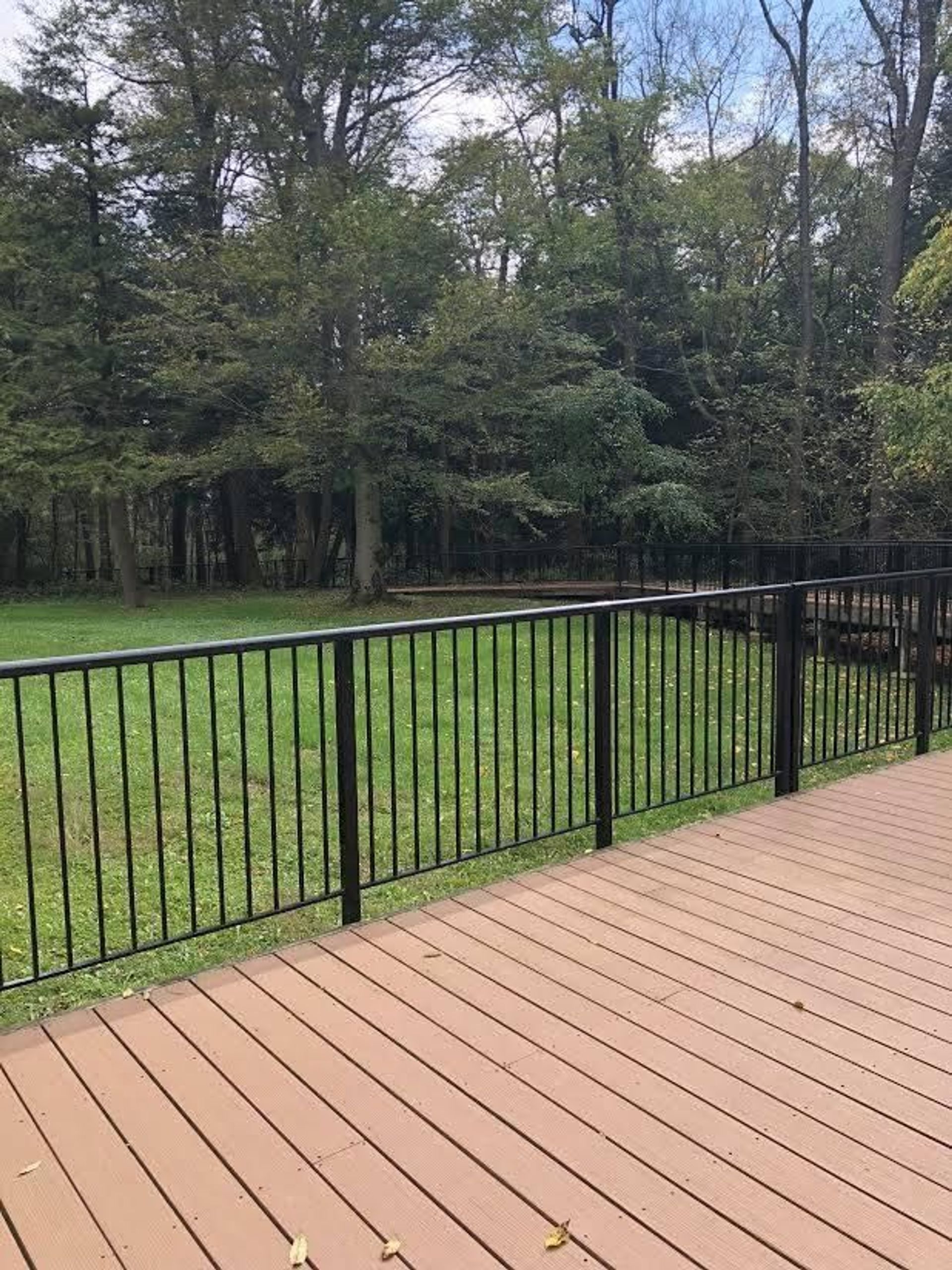 The boardwalk takes you to the historic area at the park