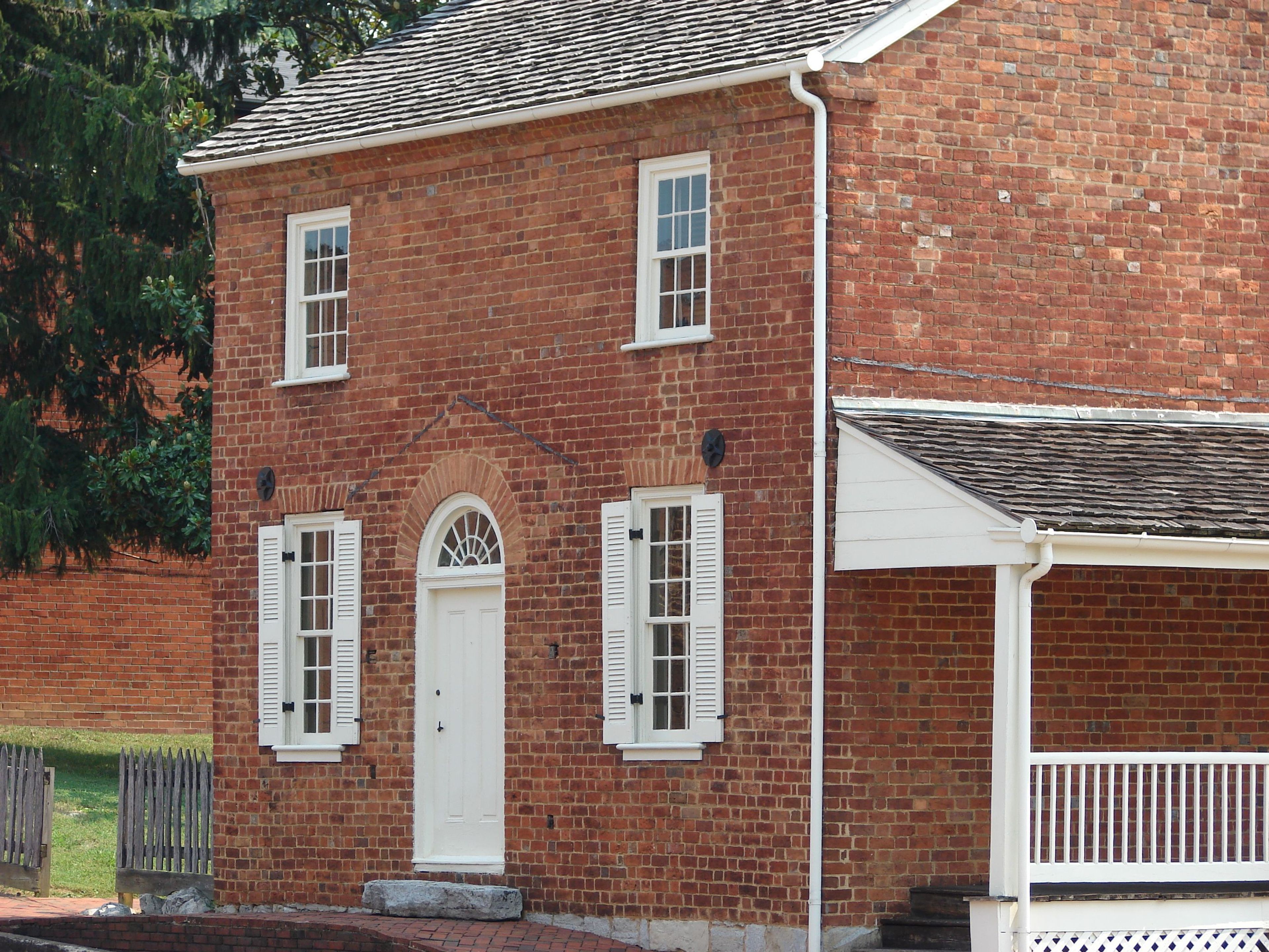 The Johnson family home from the 1830s - 1851