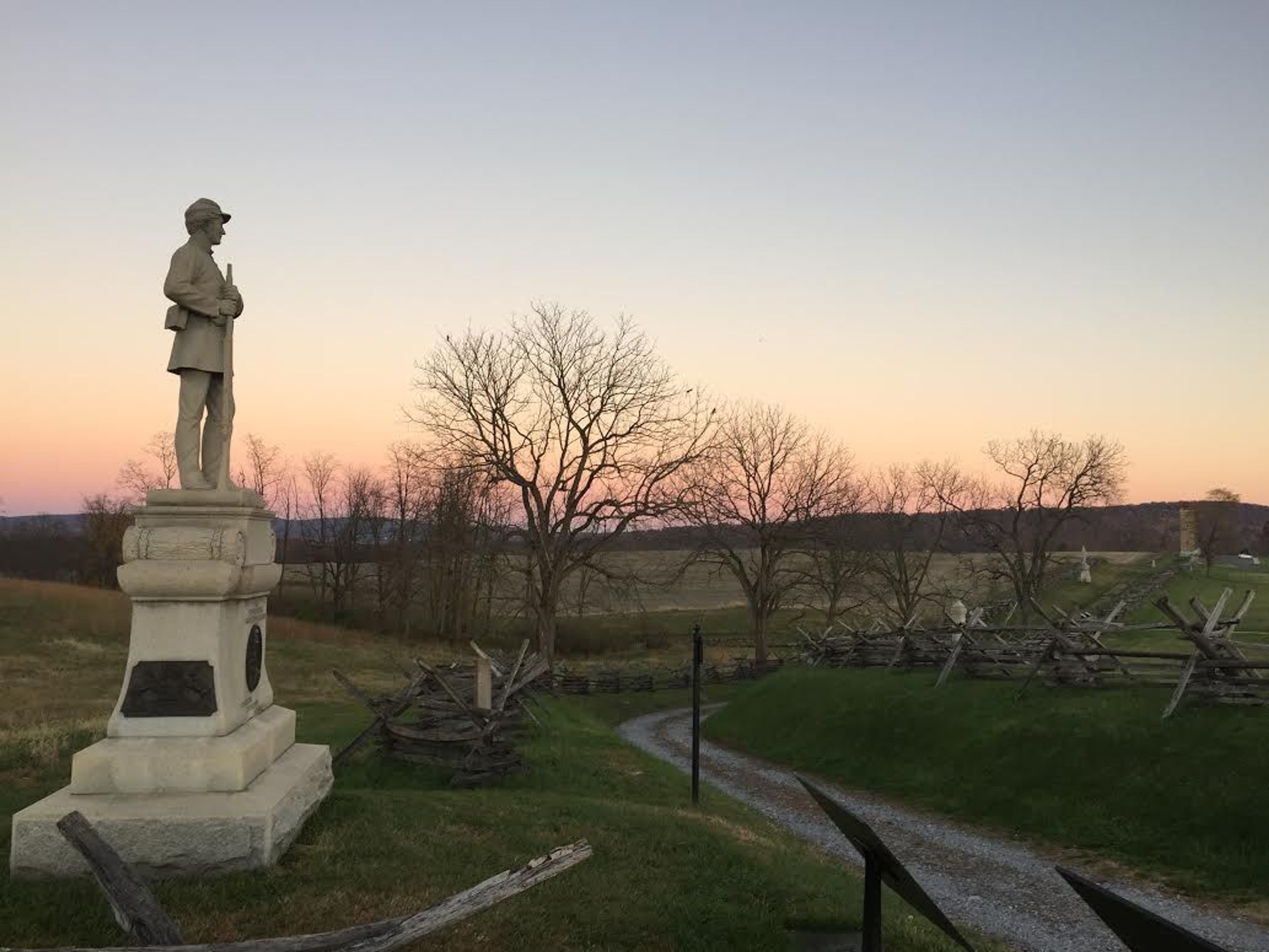 130th Pennsylvania Monument at Bloody Lane