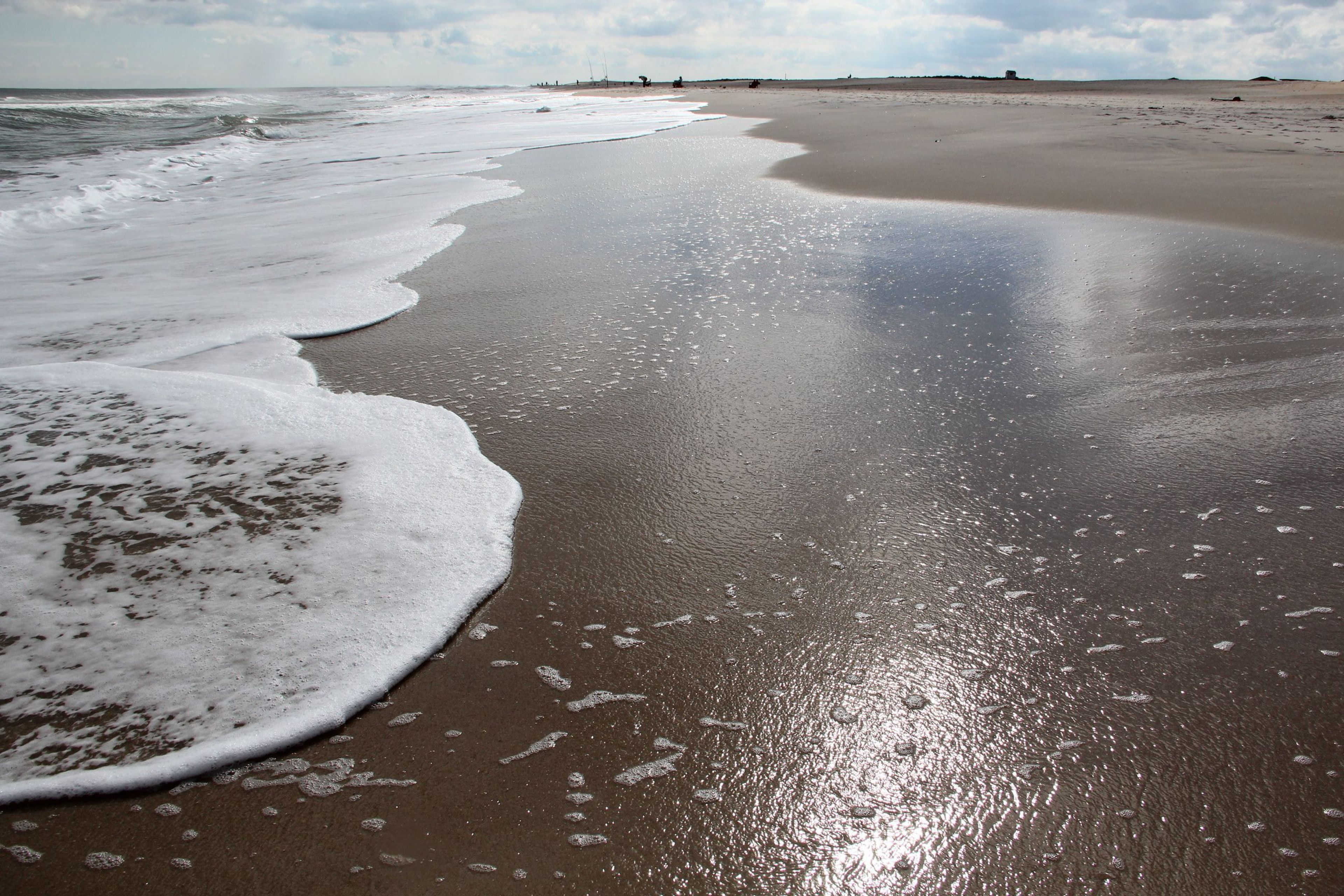 Visit the shifting sands at the water's edge where thousands of waves change the beach every day.