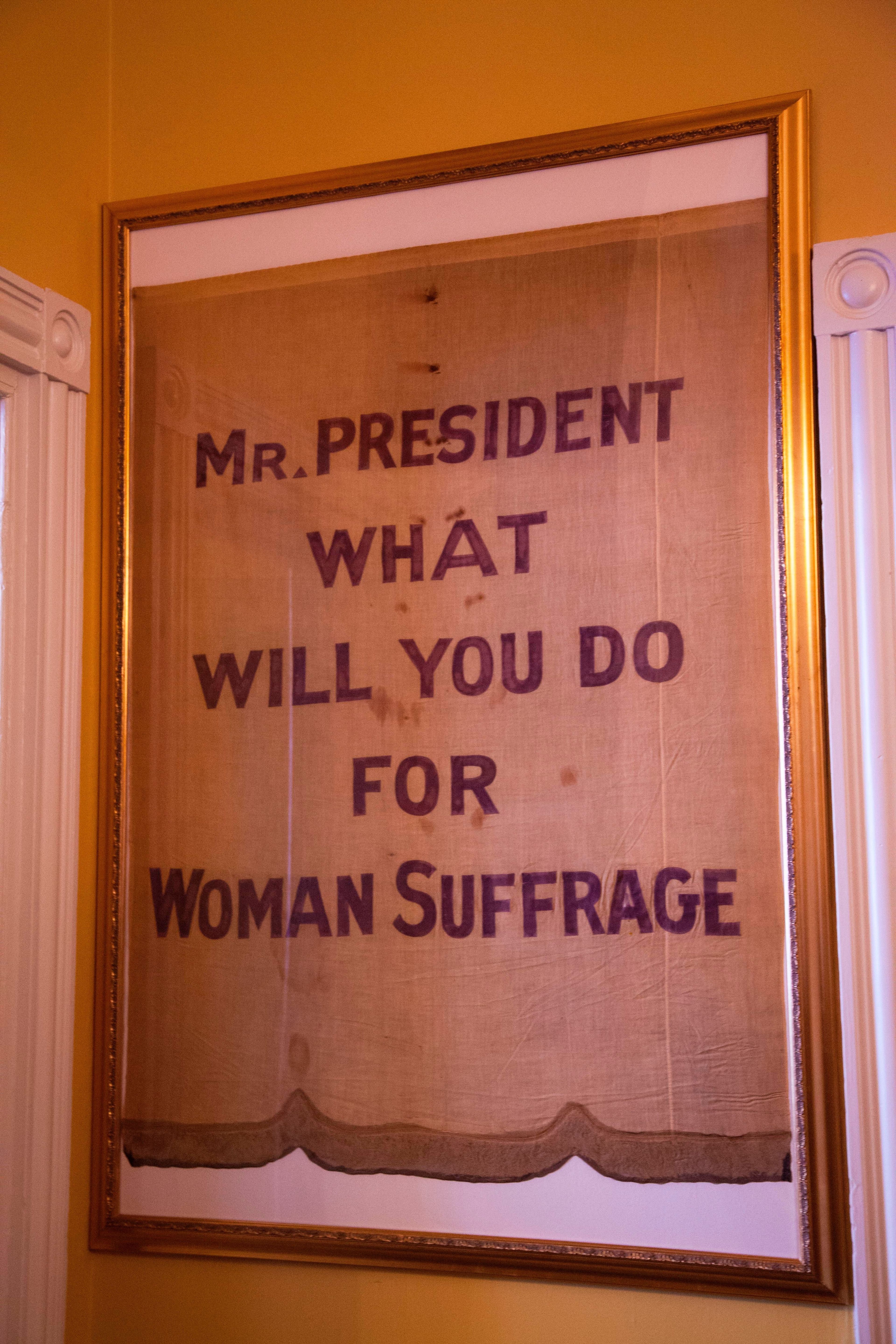 Calling out for Women Suffrage