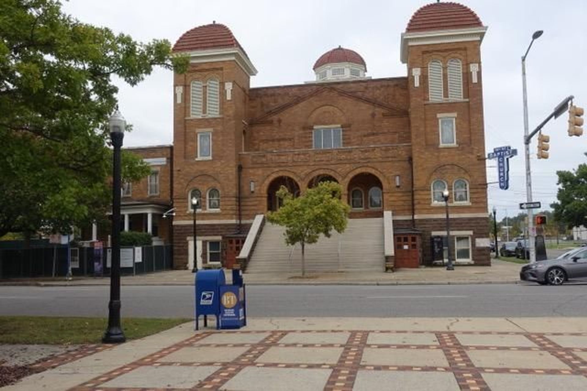 Hundreds of people visit Birmingham each year to see the 16th St. Baptist Church and learn about its important role in Birmingham's Civil Rights Movement