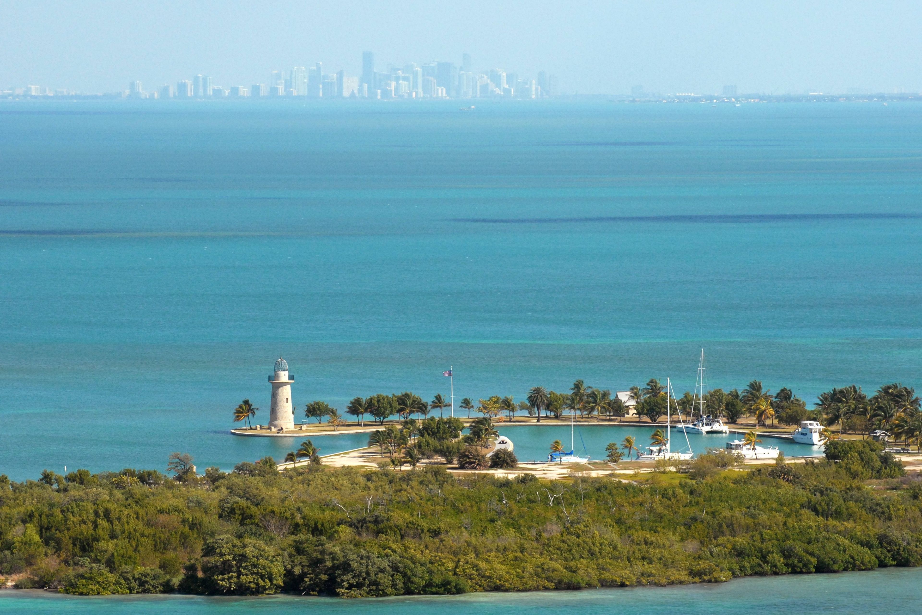 Boca Chita Key is the park's most popular island destination.