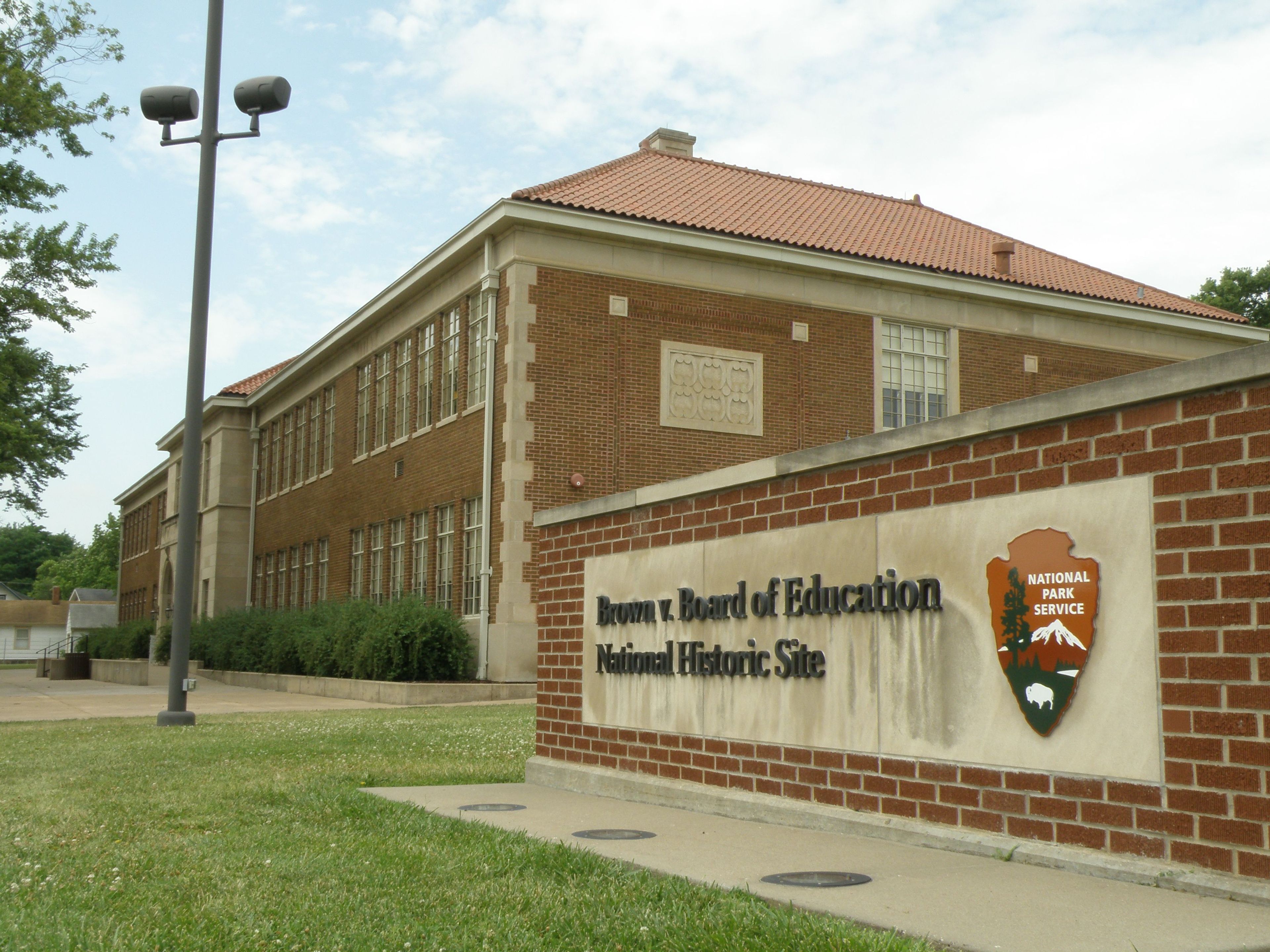 Monroe Elementary School, was one of the four segregated elementary schools for African American children in Topeka