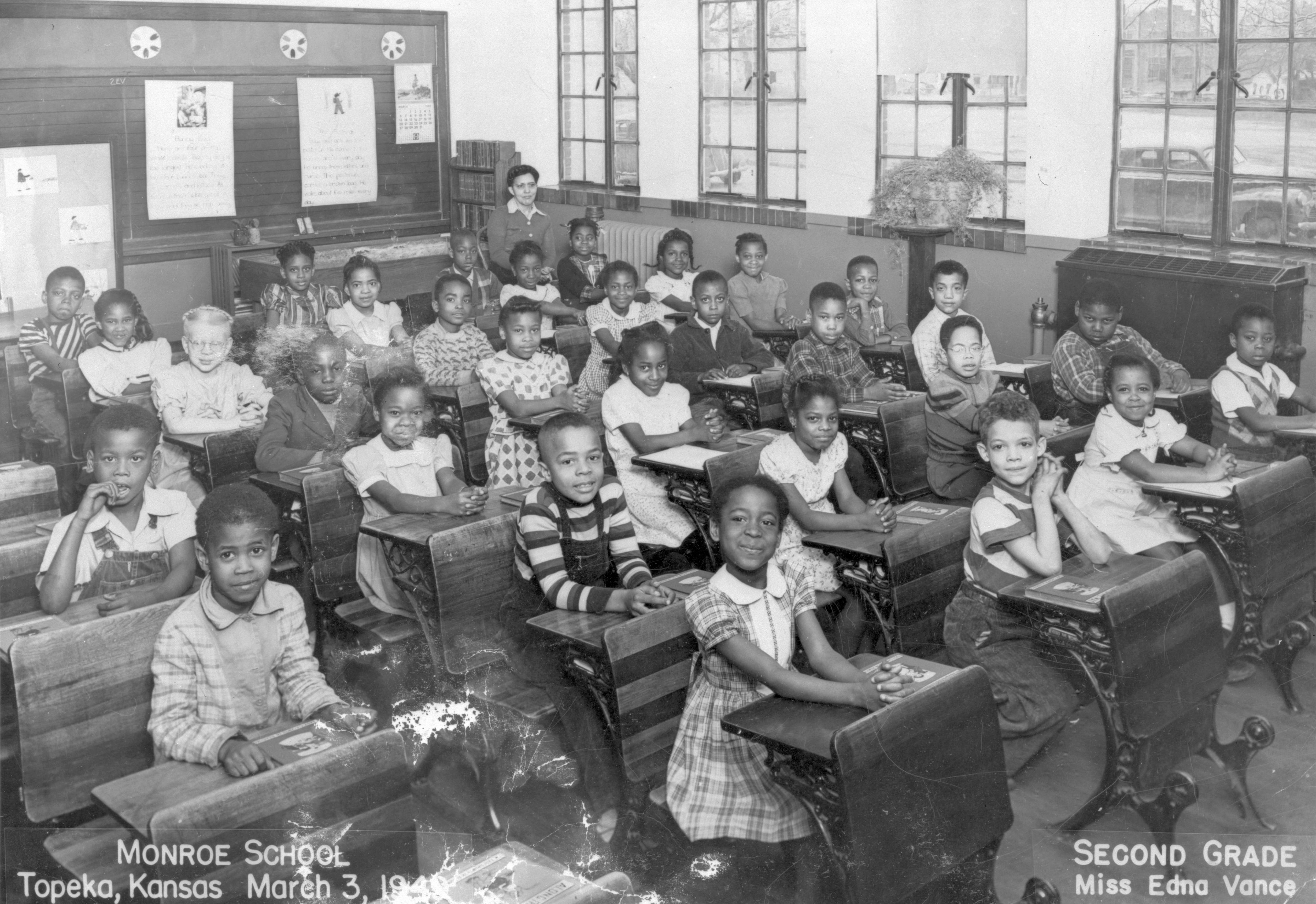 Monroe School Class Photo 1949