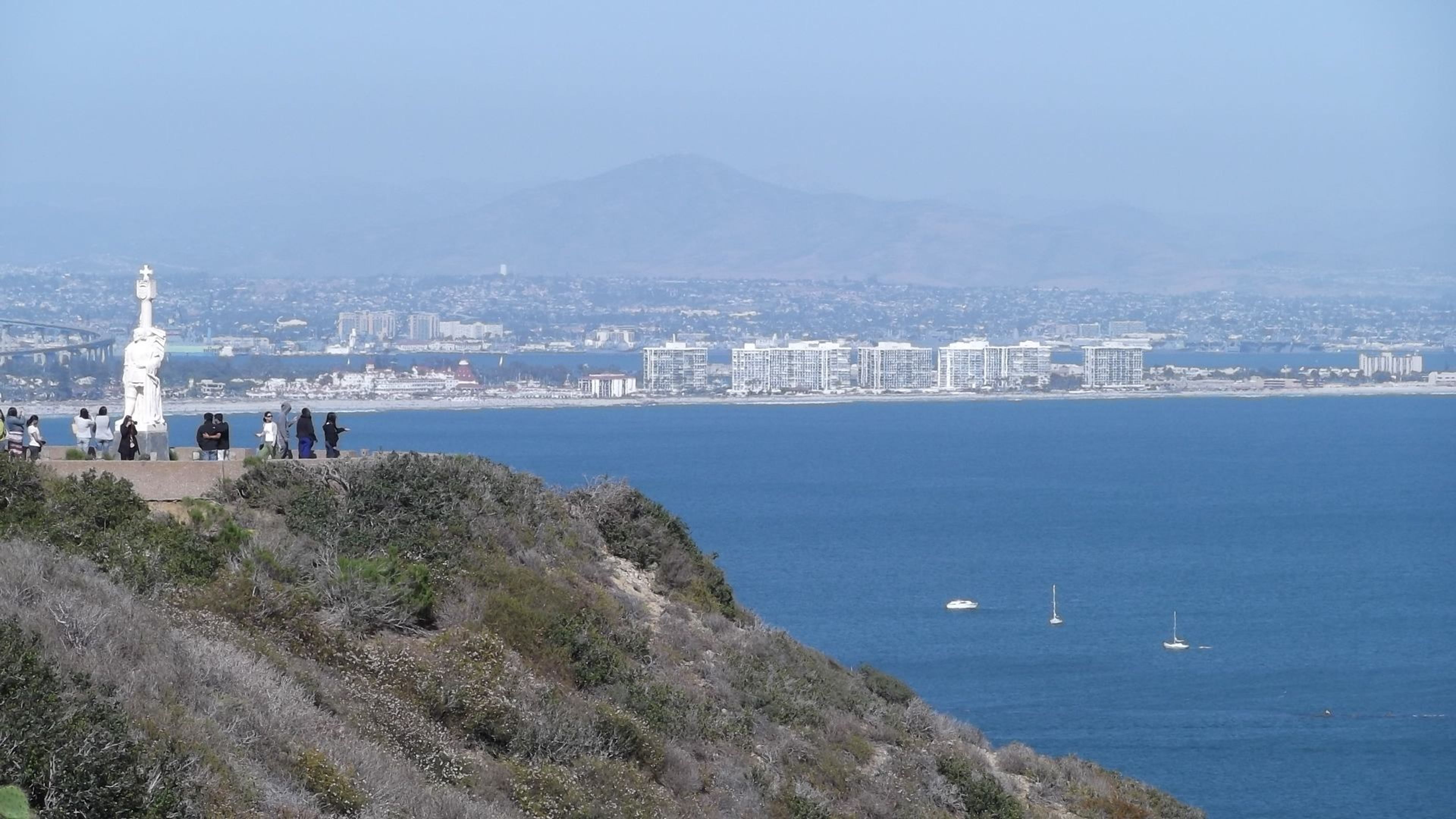 View looking over to Coronado from Cabrillo